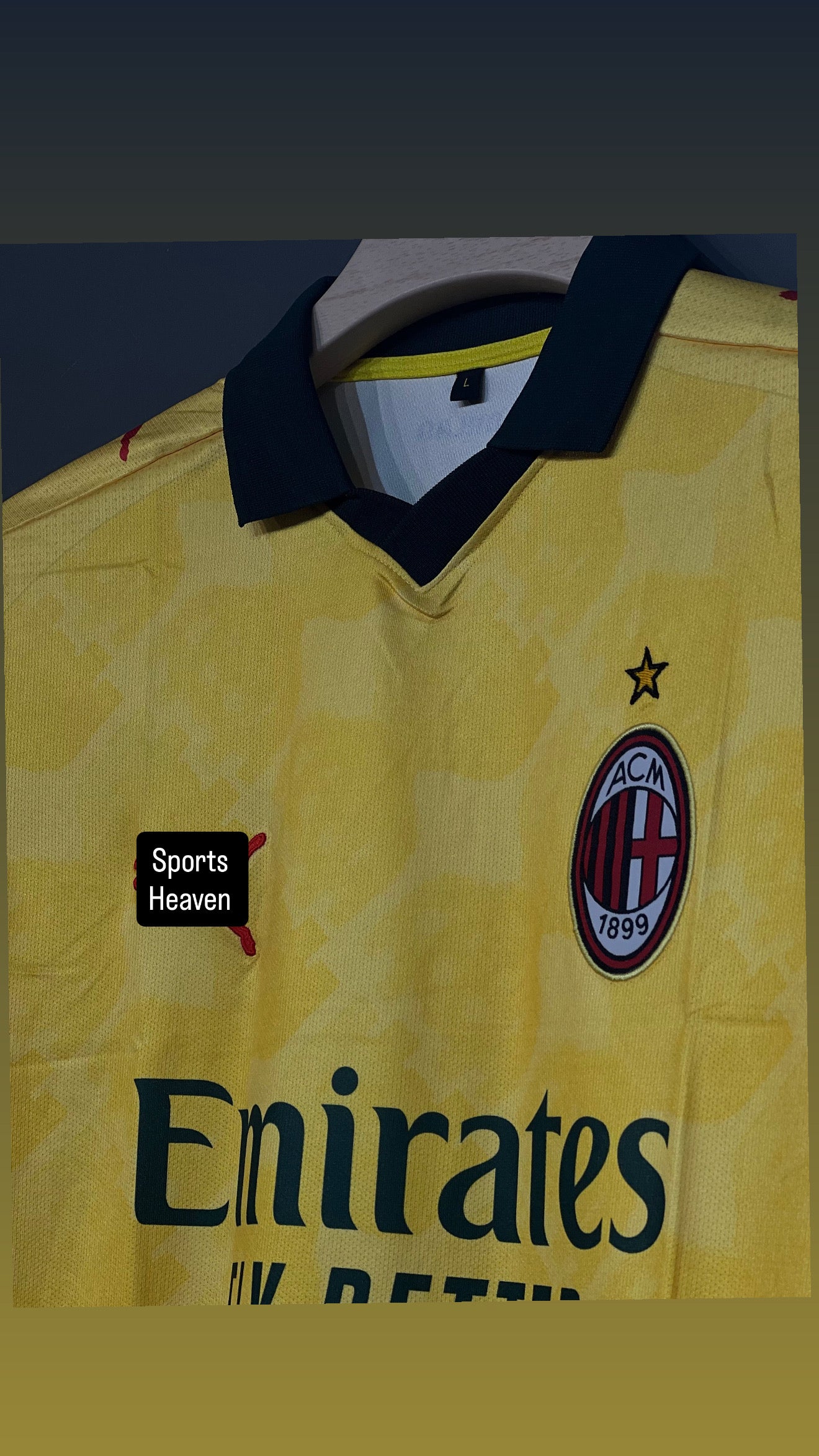 RAFA LEAO AC MILAN 25/26 3rd KIT EMBROIDERY POLO