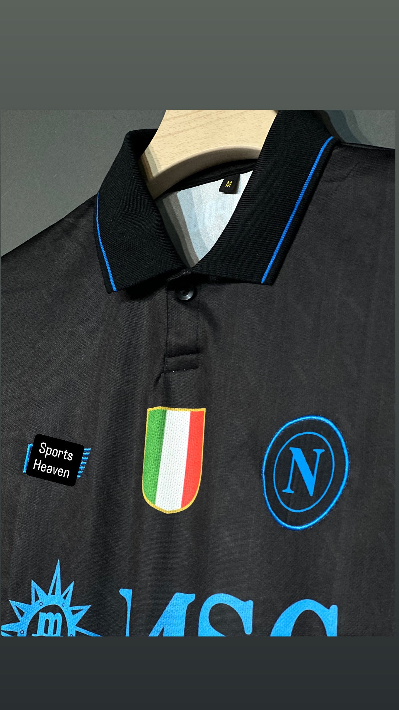 DE BRYNE NAPOLI 25/26 3rd KIT POLO EMBROIDERY