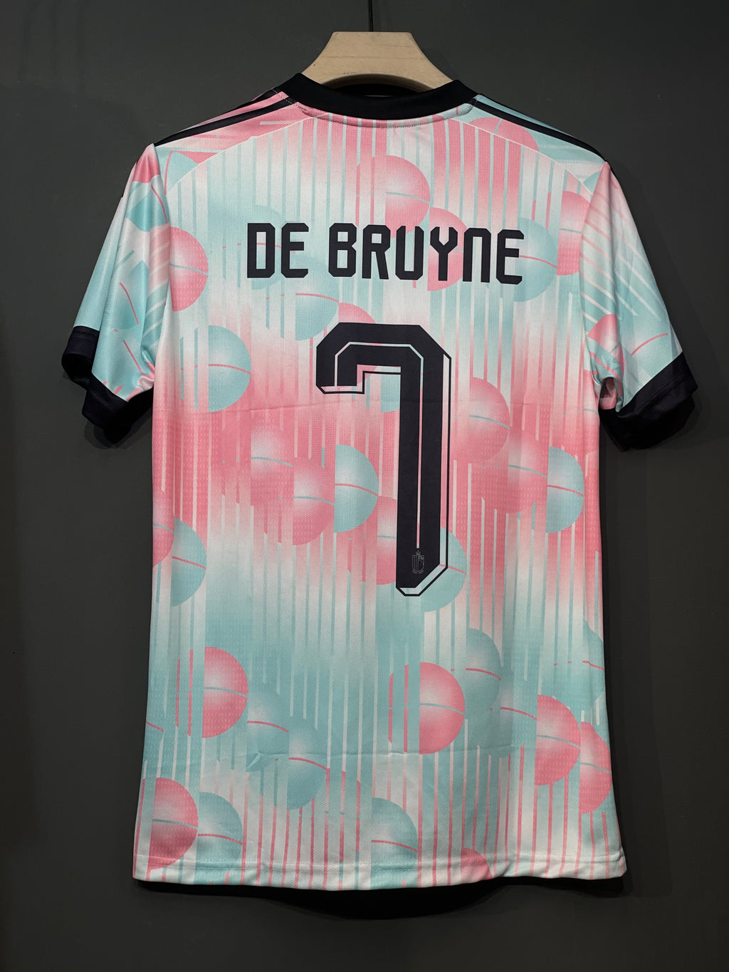 DE BRUYNE BELGIUM AWAY 2026 WORLD CUP KIT EMBROIDERY