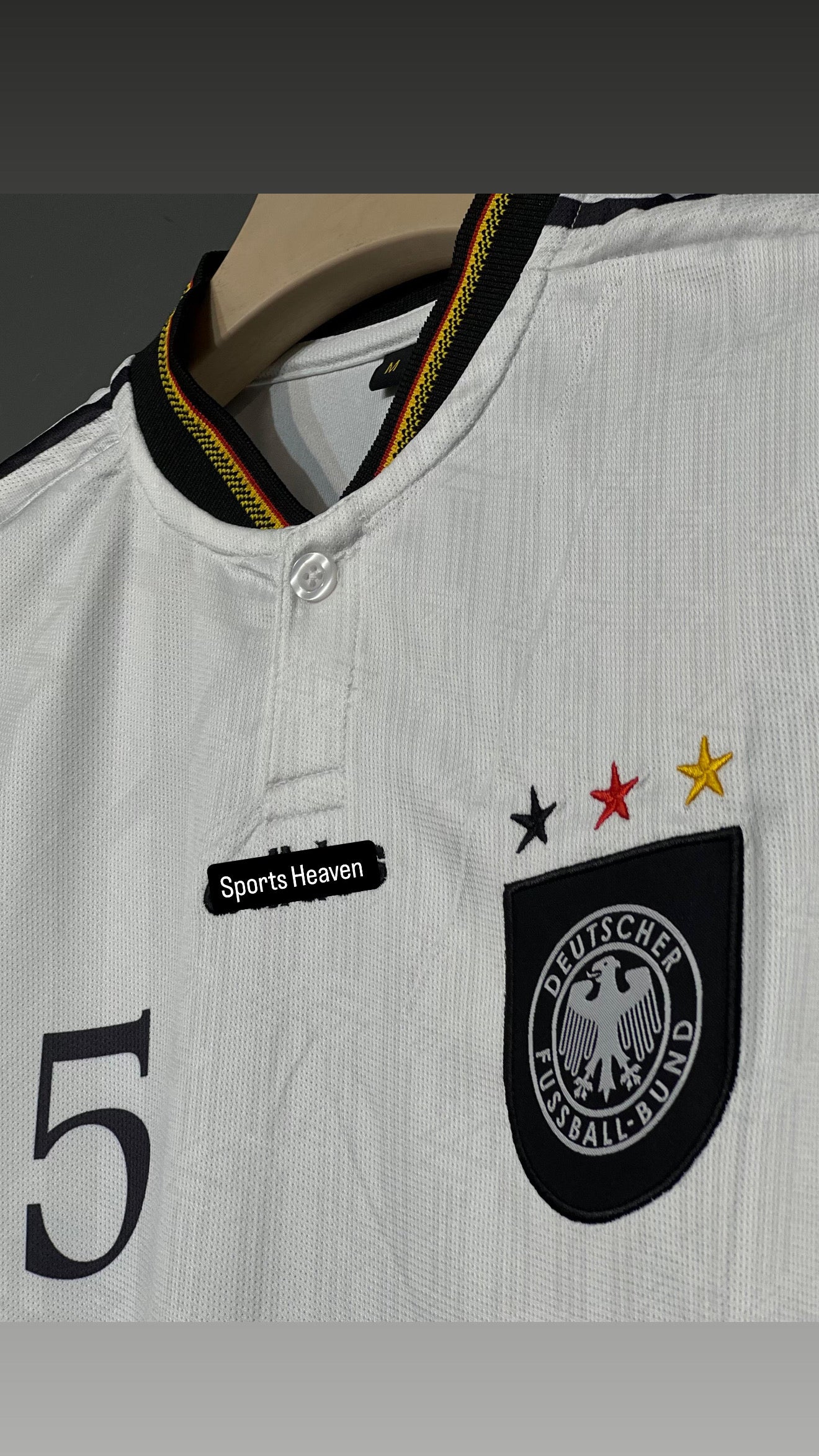 BECKANBAUR GERMANY AWAY KIT EMBROIDERY