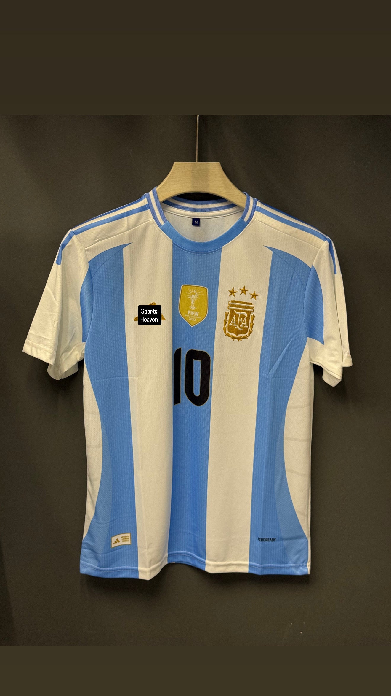 MESSI ARGENTINA 2022 WORLD CUP WINNER 3 star KIT EMBROIDERY