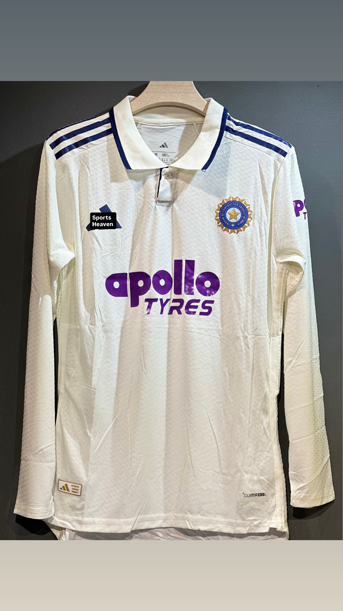INDIA TEST CRICKET 2026 FULL SLEEV MASTER QULITY KIT