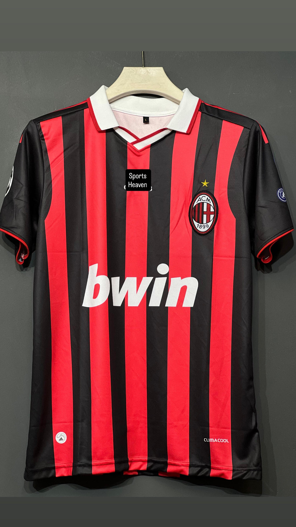 GATTUSO AC MILAN HOME KIT POLO EMBROIDERY