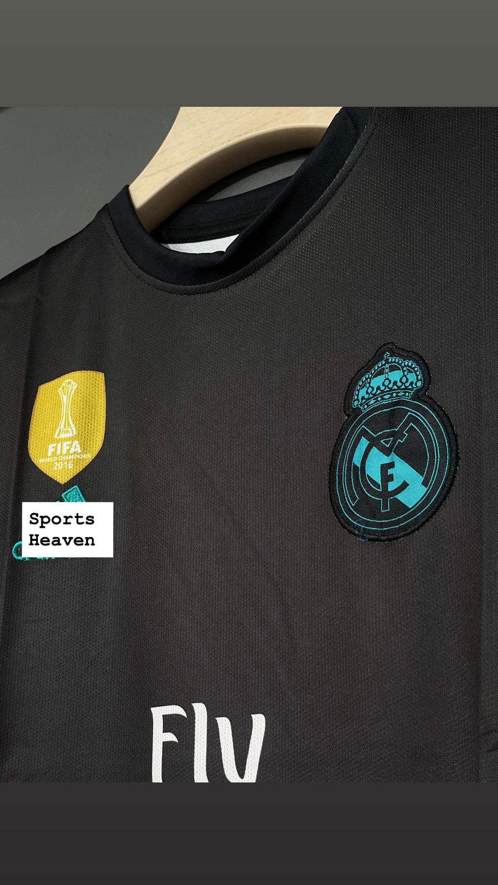 RONLDO REAL MADRID 2018/18 AWAY KIT EMBROIDERY