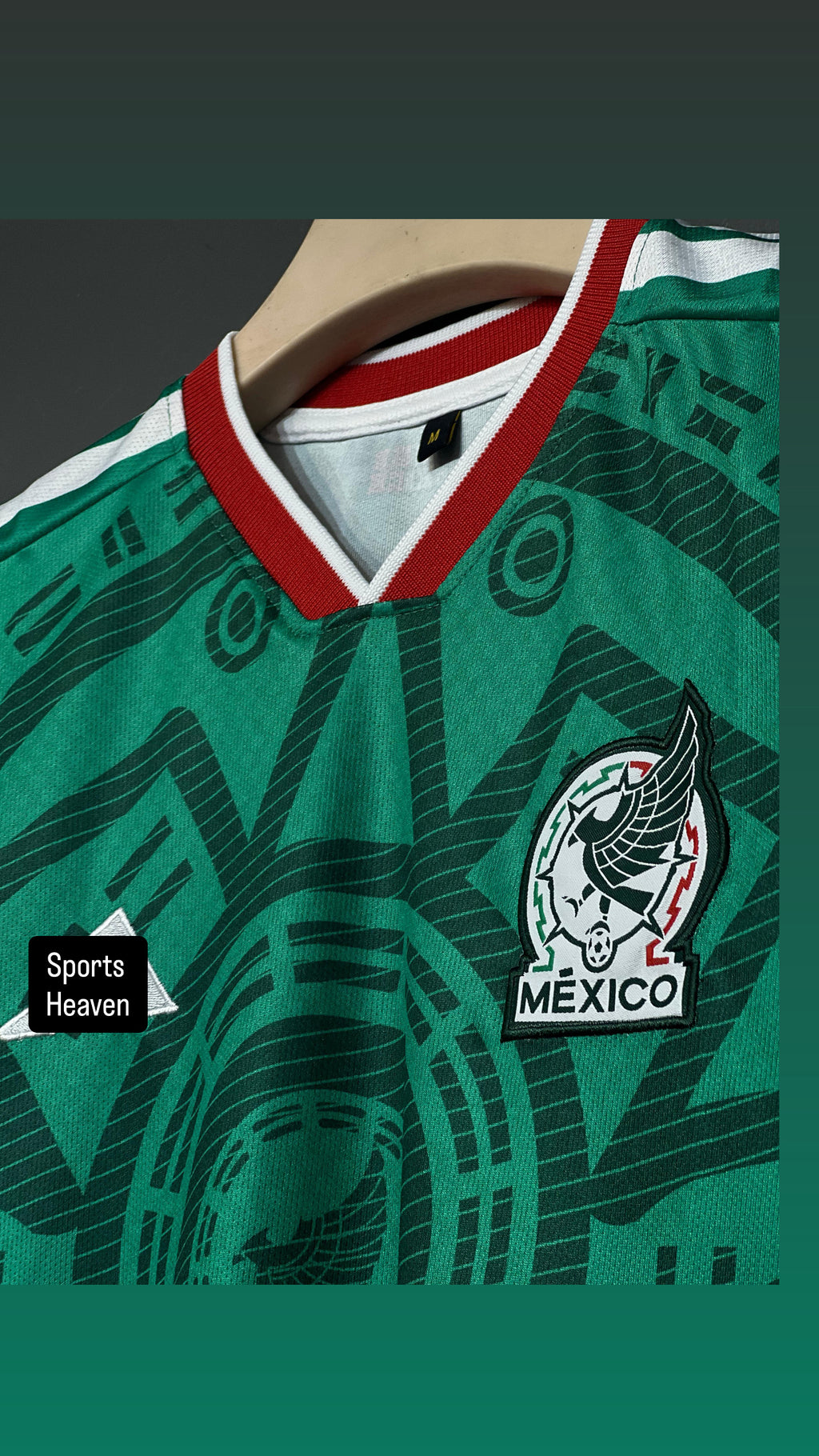 MEXICO 2026 WORLD CUP HOME KIT EMBROIDERY