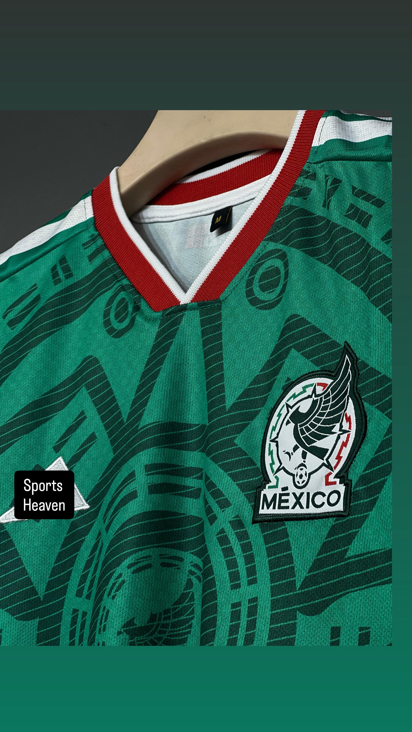 MEXICO 2026 WORLD CUP HOME KIT EMBROIDERY