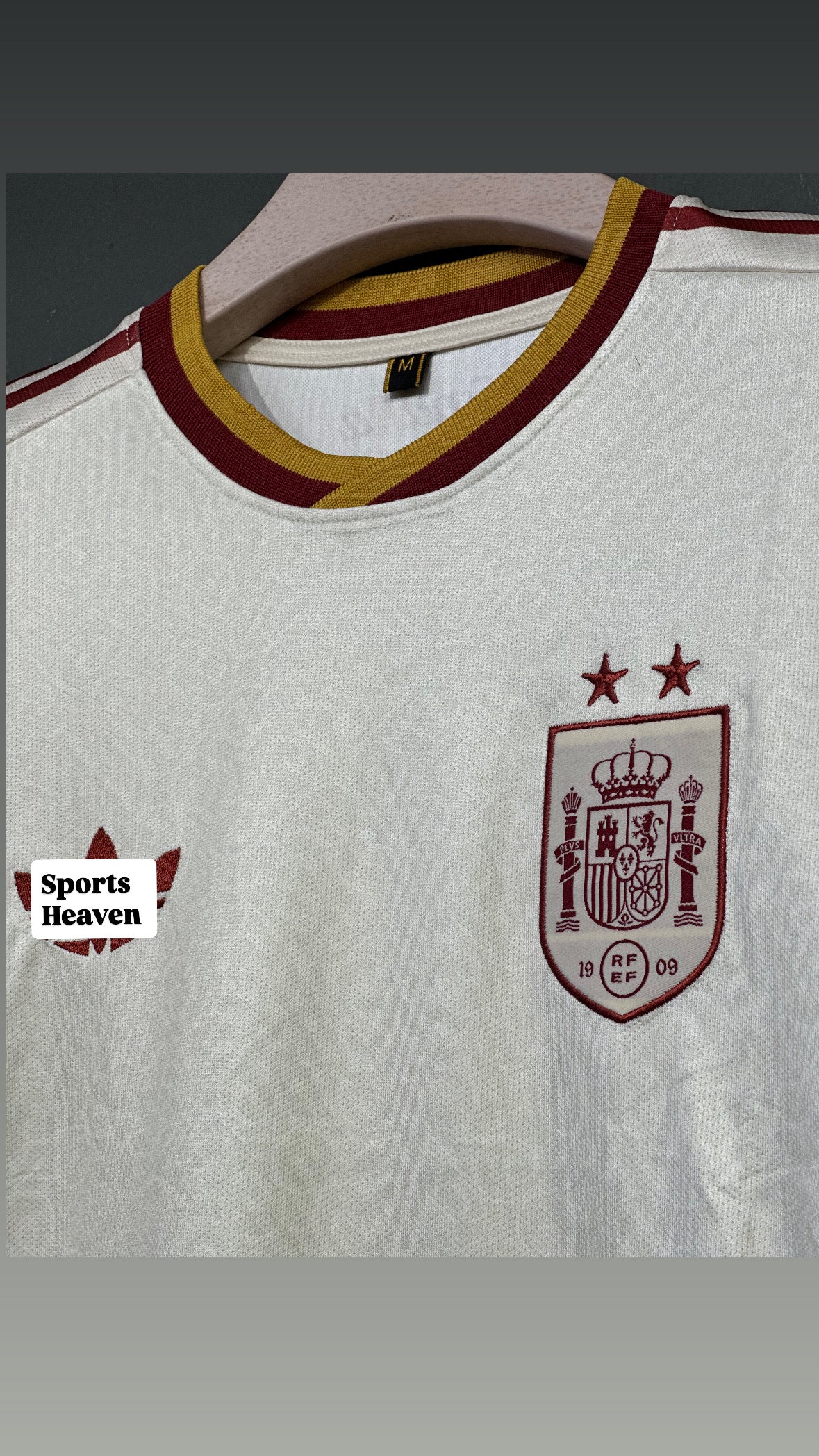 SPAIN 2026 2 STAR AWAY KIT FULLSLEEVE EMBROIDERY PREMIUM