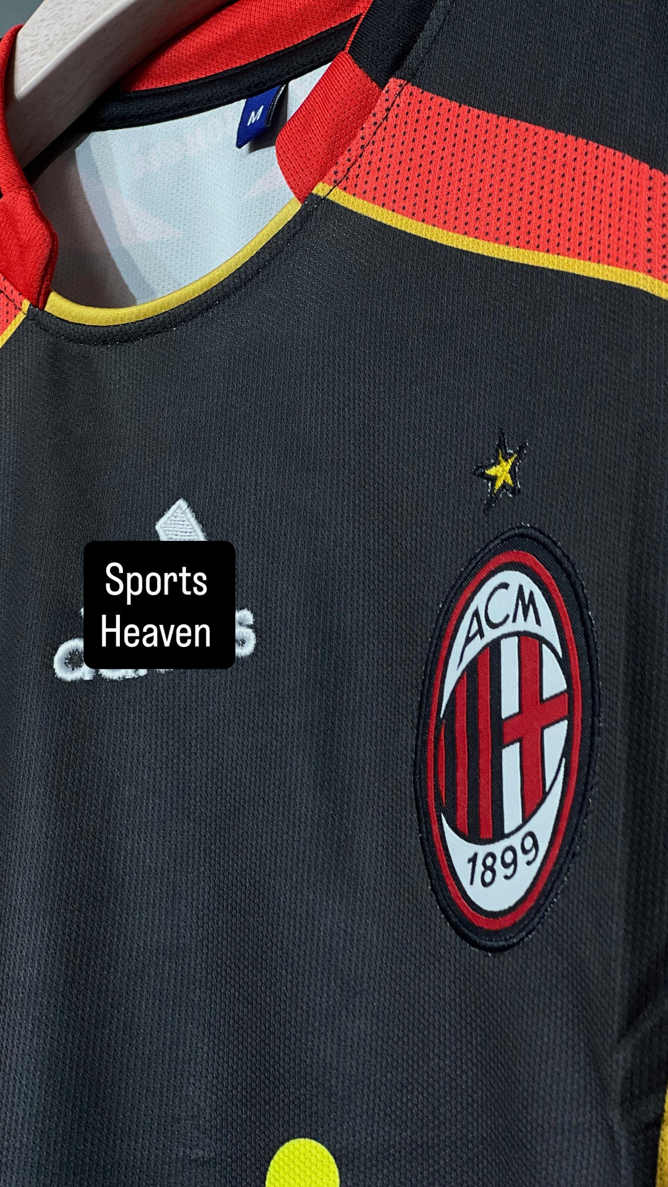 KAKA AC MILAN 2007/08 THIRD  KIT EMBROIDERY