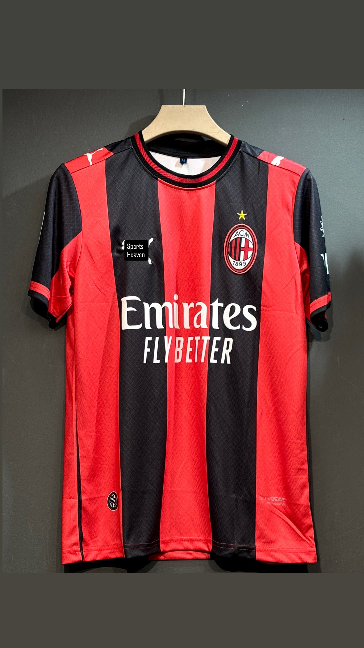 PULISIC AC MILAN HOME 26/27 KIT EMBROIDERY