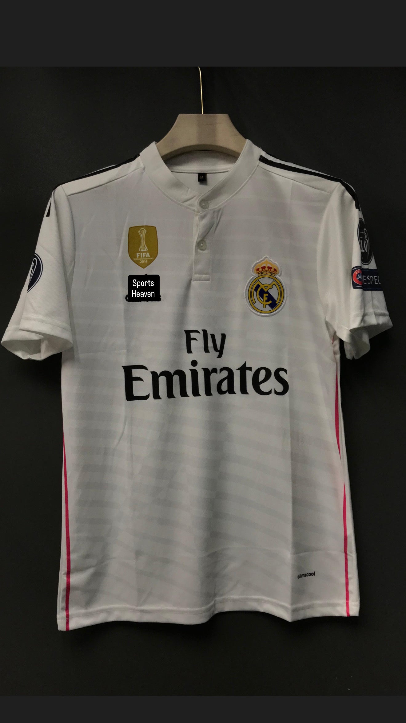 RONALDO 2014 HOME KIT REAL MADRID EMBROIDERY