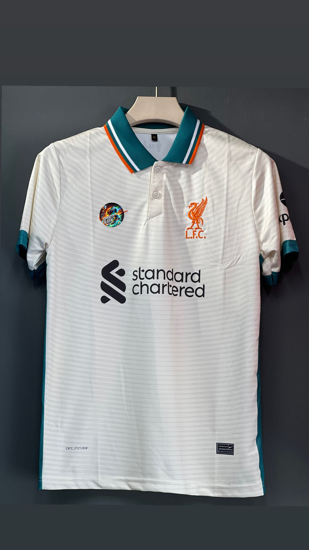 DIOGO JOTTA LIVERPOOL 21/22 AWAY KIT POLO EMBROIDERY