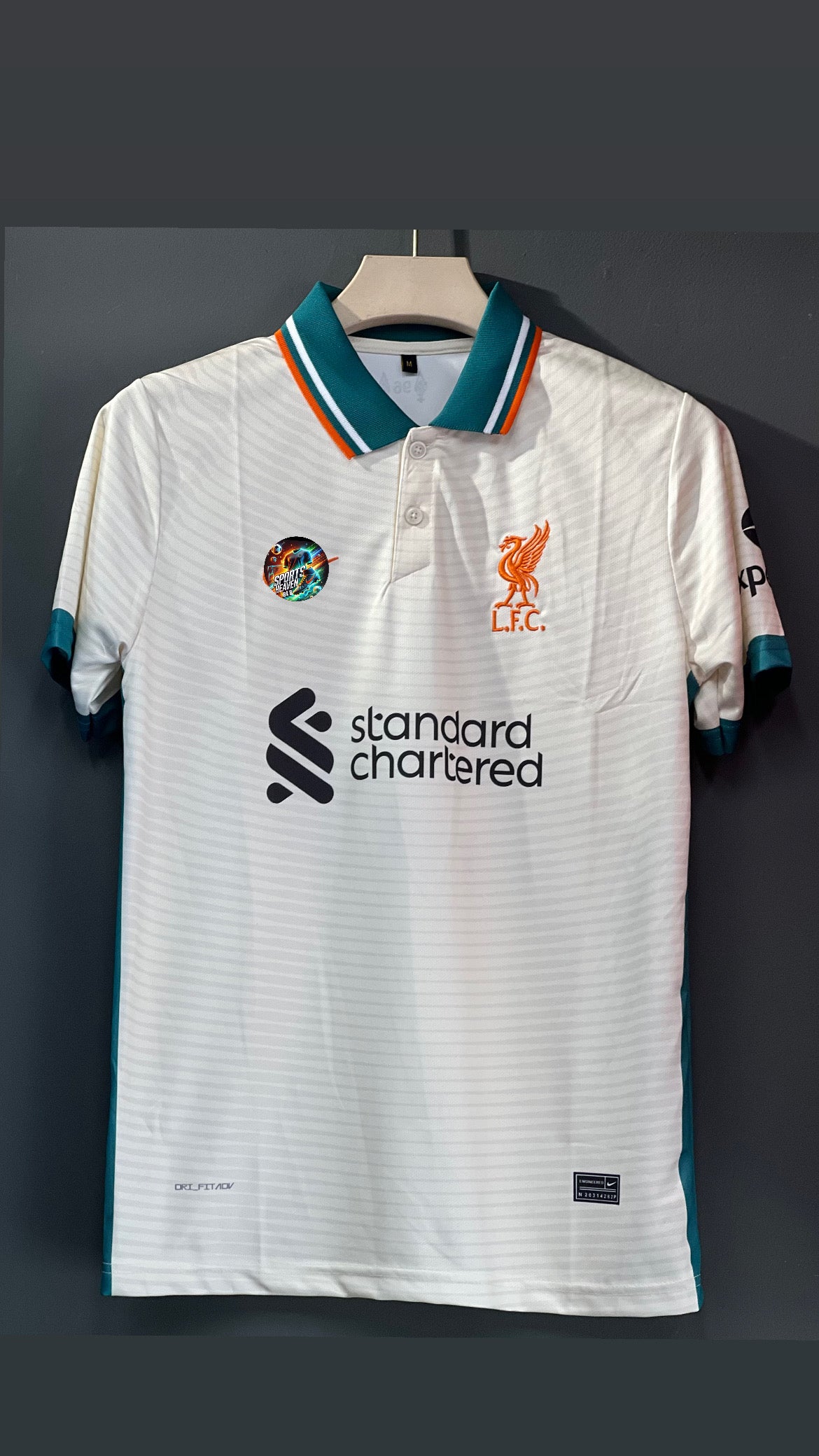 DIOGO JOTTA LIVERPOOL 21/22 AWAY KIT POLO EMBROIDERY