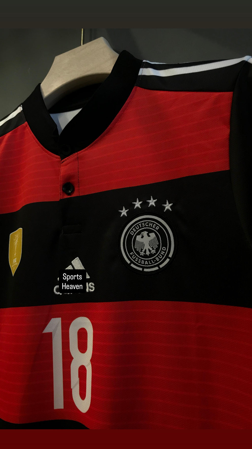 KROOS GERMANY 2014 WORLD CUP KIT EMBROIDERY