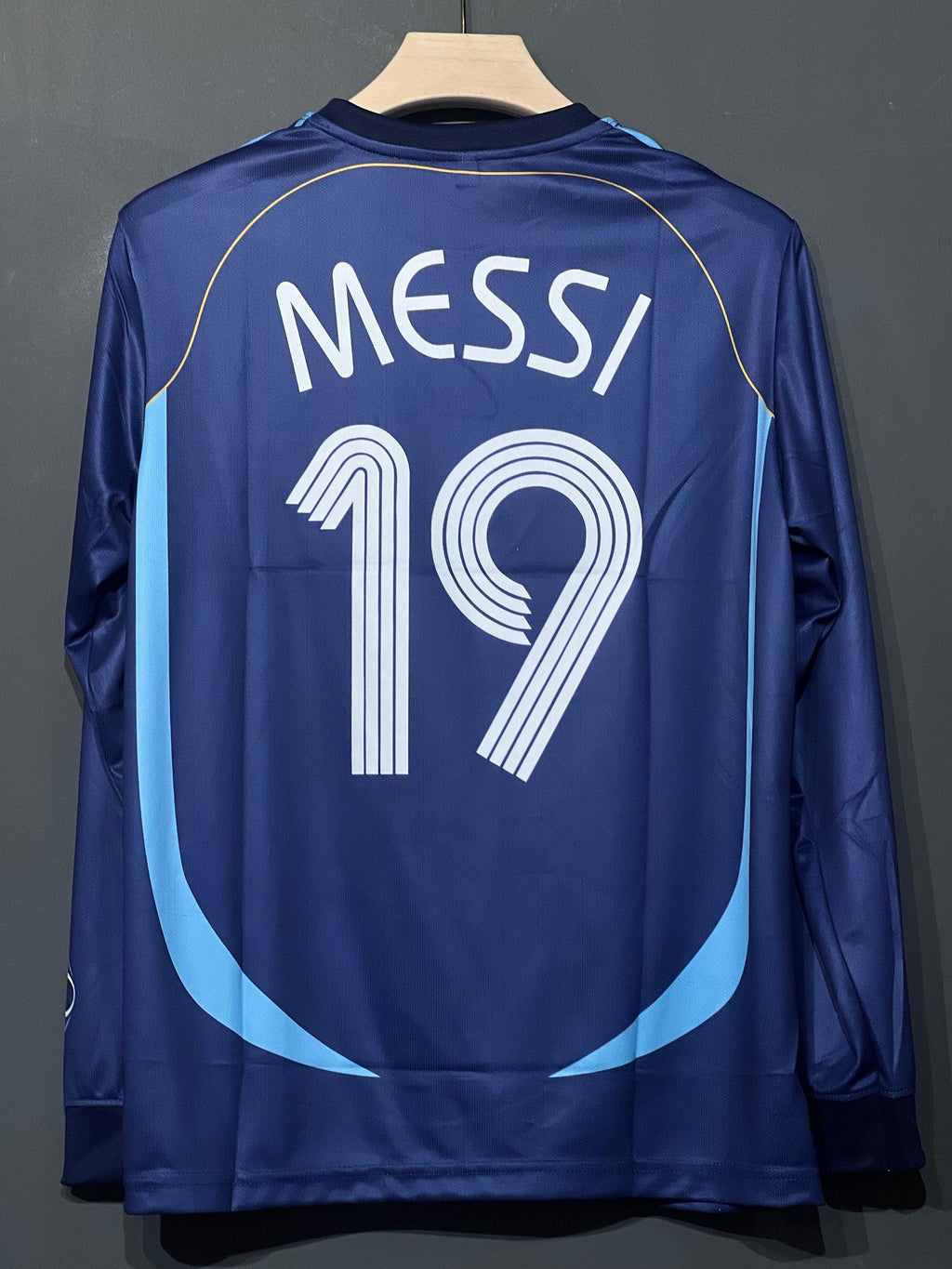 MESSI ARG 2006 AWAY FULL SLEEV EMBROIDERY