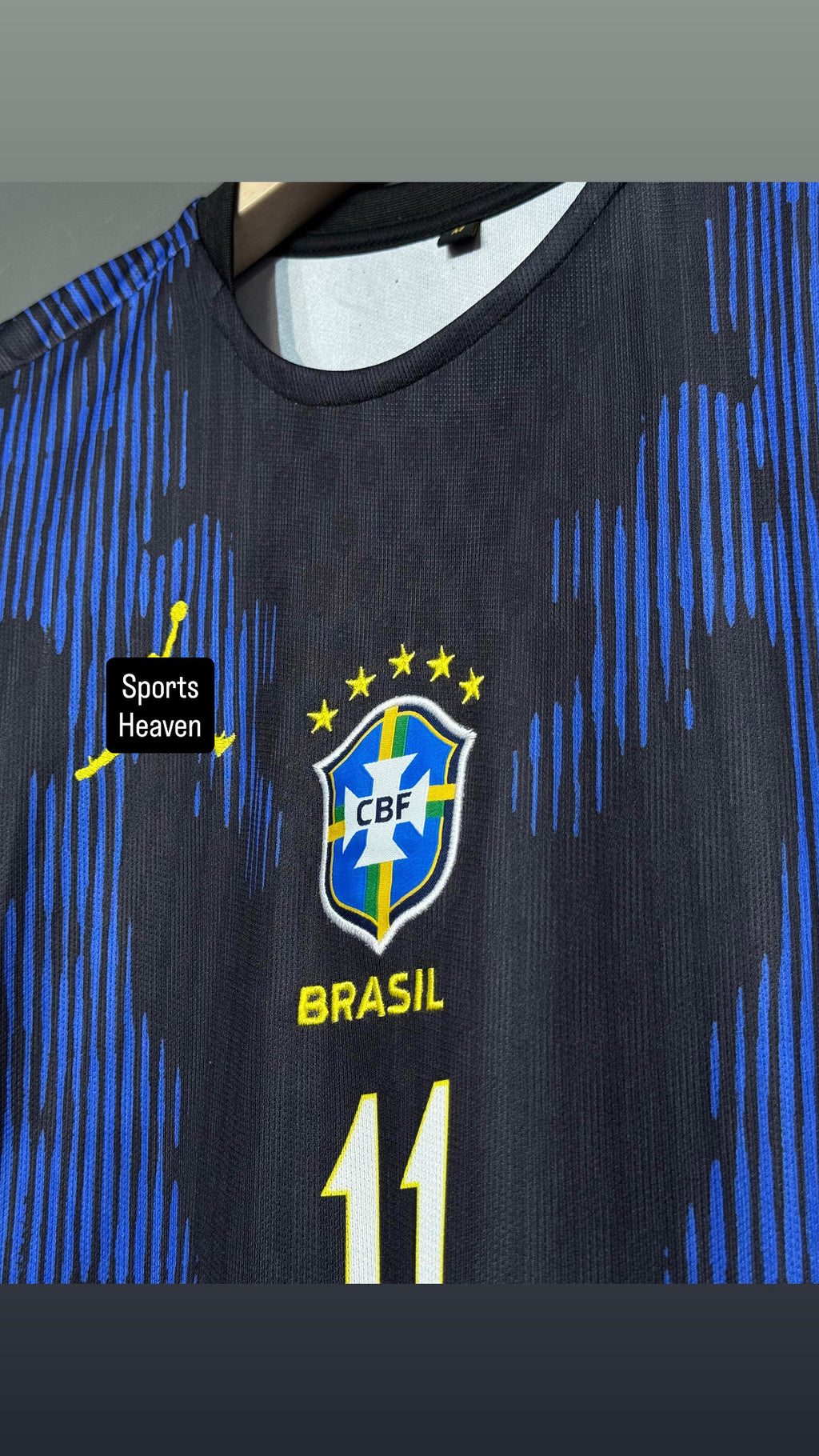 RAPHINA BRAZIL 2026 AWAY KIT HALF SLEEV EMBROIDERY