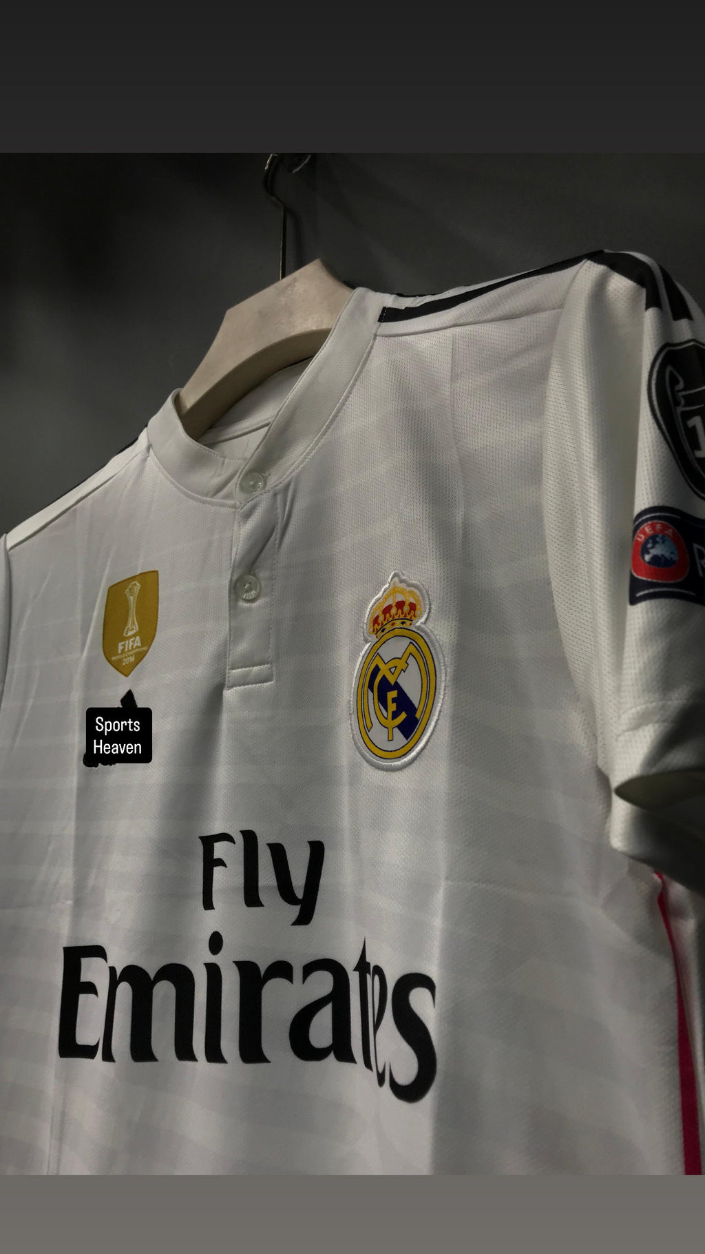 RONALDO 2014 HOME KIT REAL MADRID EMBROIDERY