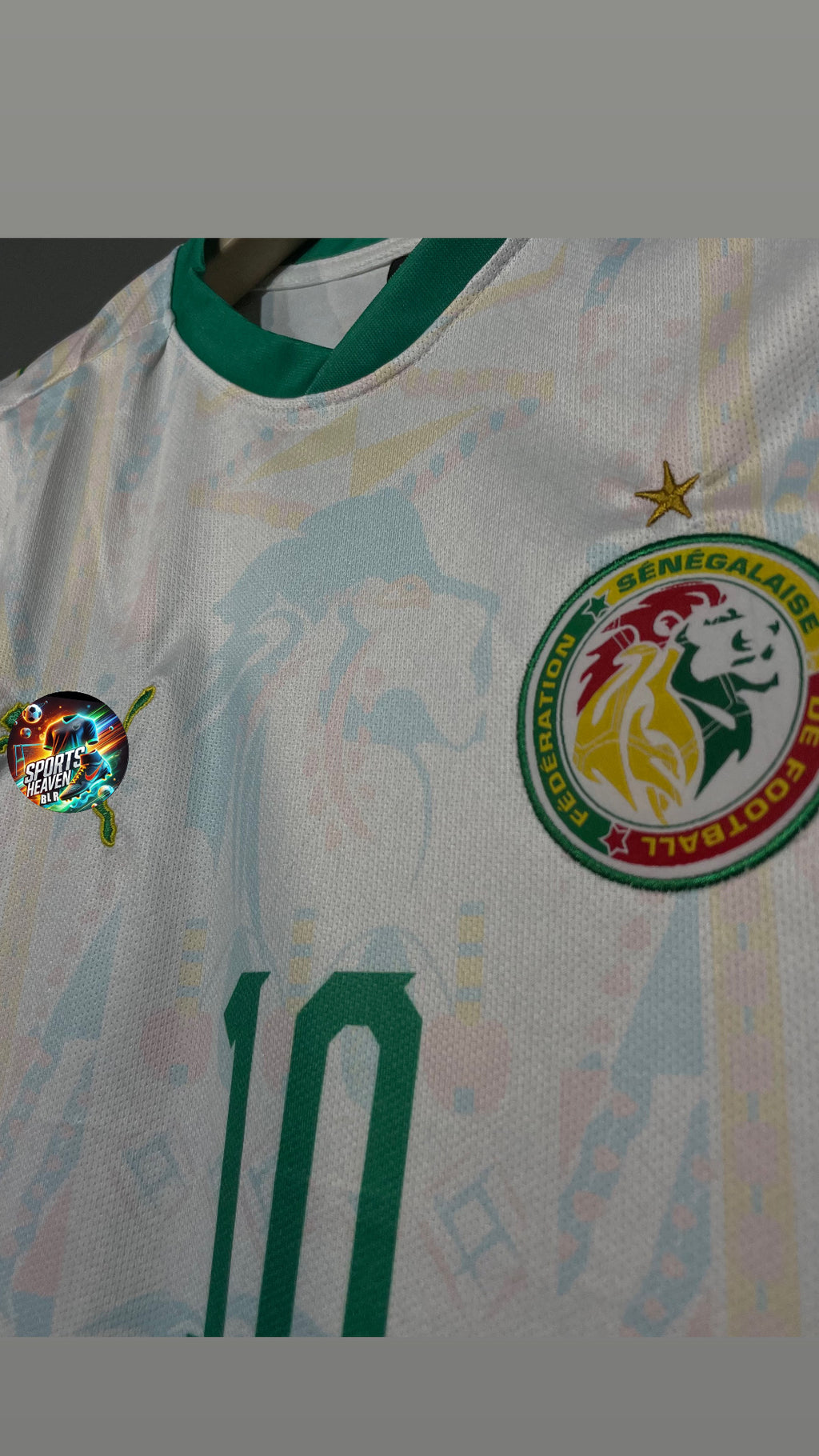 MANE SENEGAL 2026 WORLD CUP HOME KIT EMBROIDERY