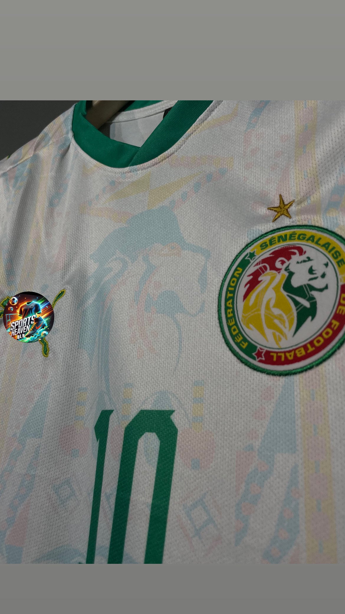 MANE SENEGAL 2026 WORLD CUP HOME KIT EMBROIDERY