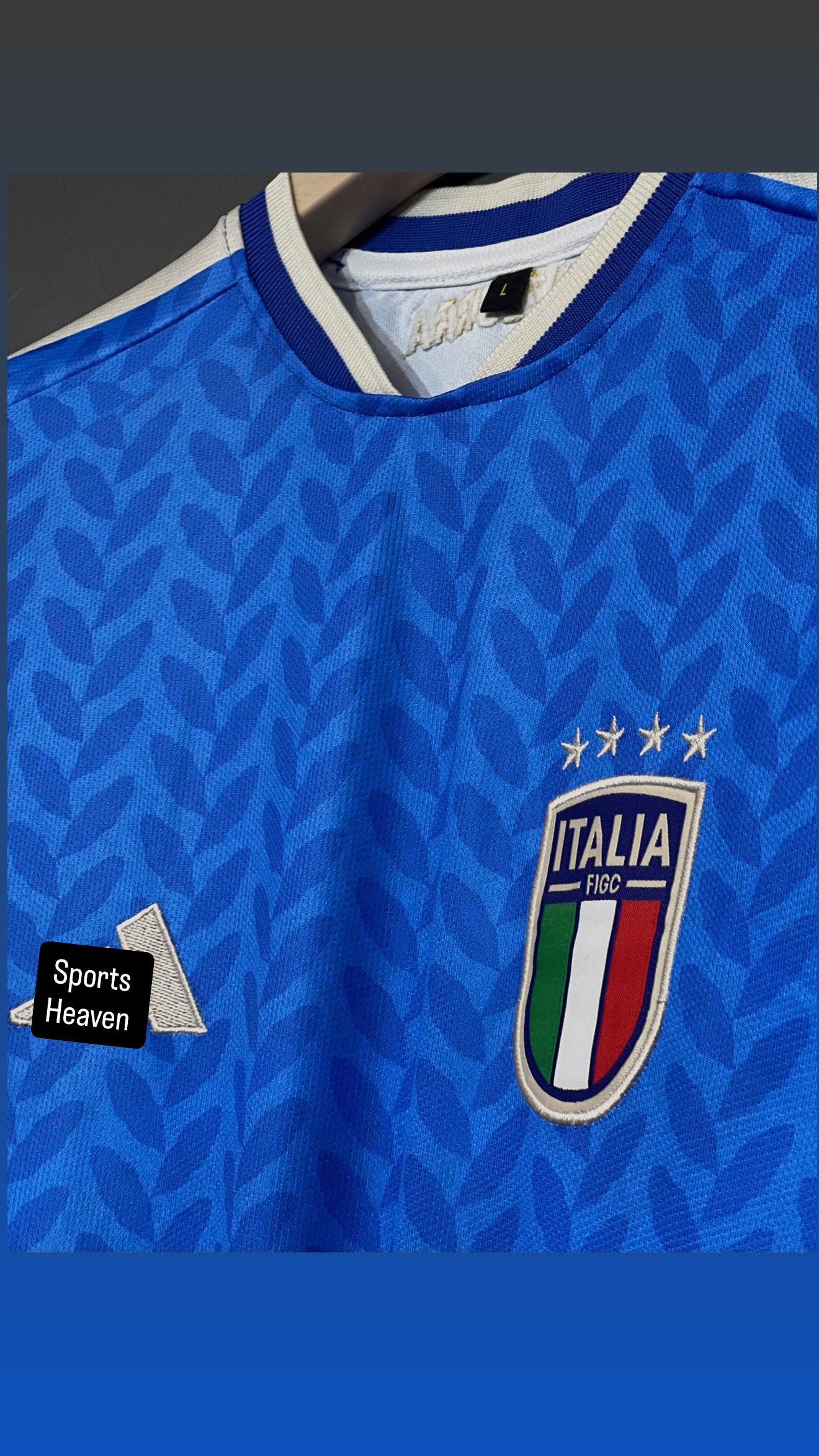 ITALY 2026 WORLD CUP HOME KIT EMBROIDERY