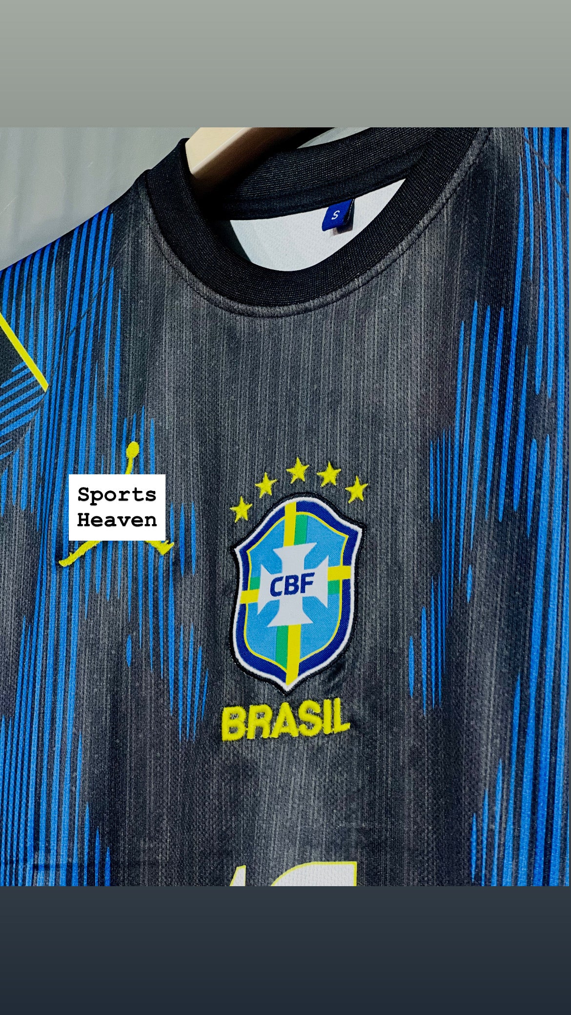 NEYMER BRAZIL 2026 AWAY KIT HALF SLEEV EMBROIDERY