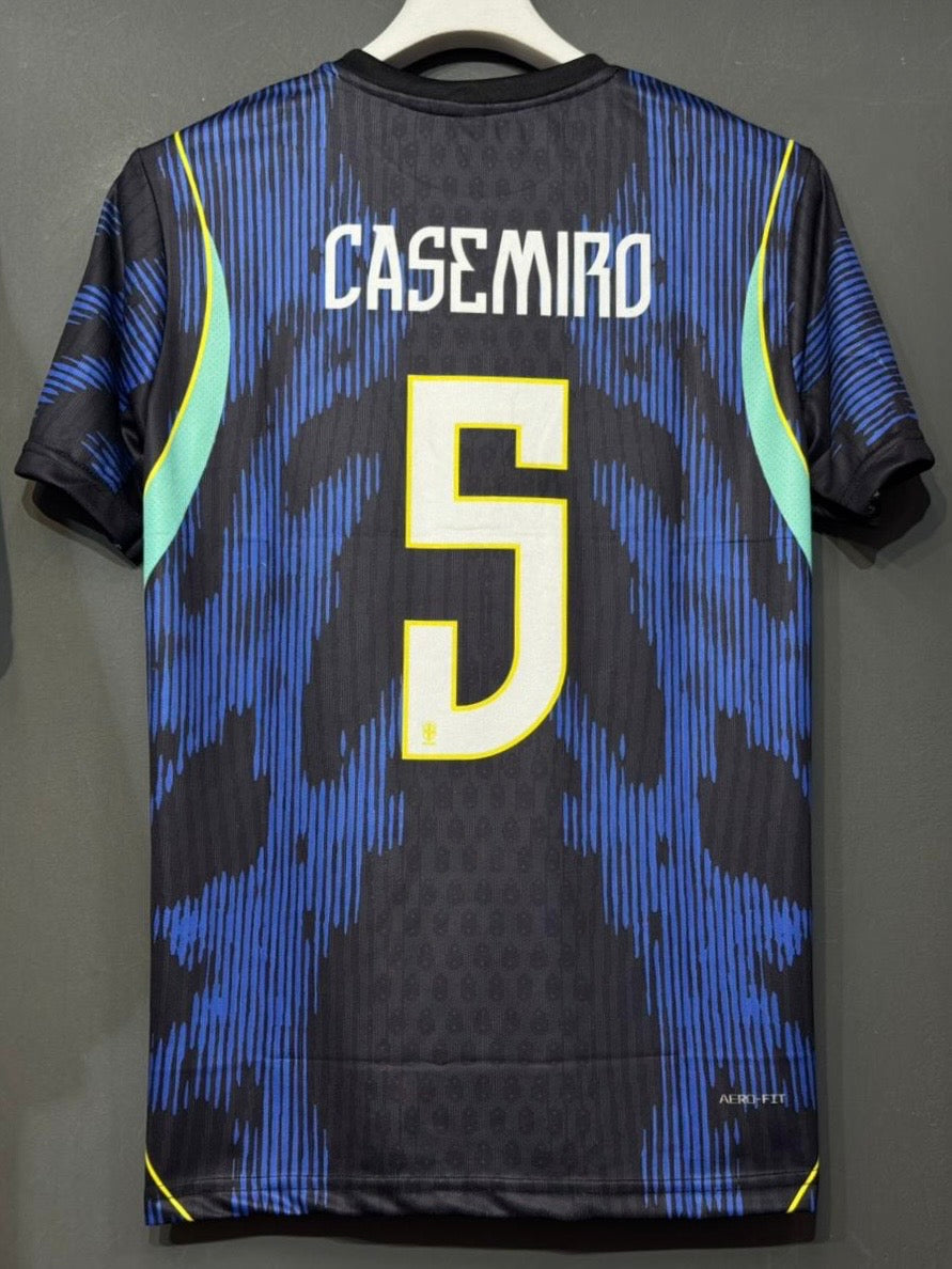 CASEMIRO BRAZIL 2026 AWAY KIT HALF SLEEV EMBROIDERY