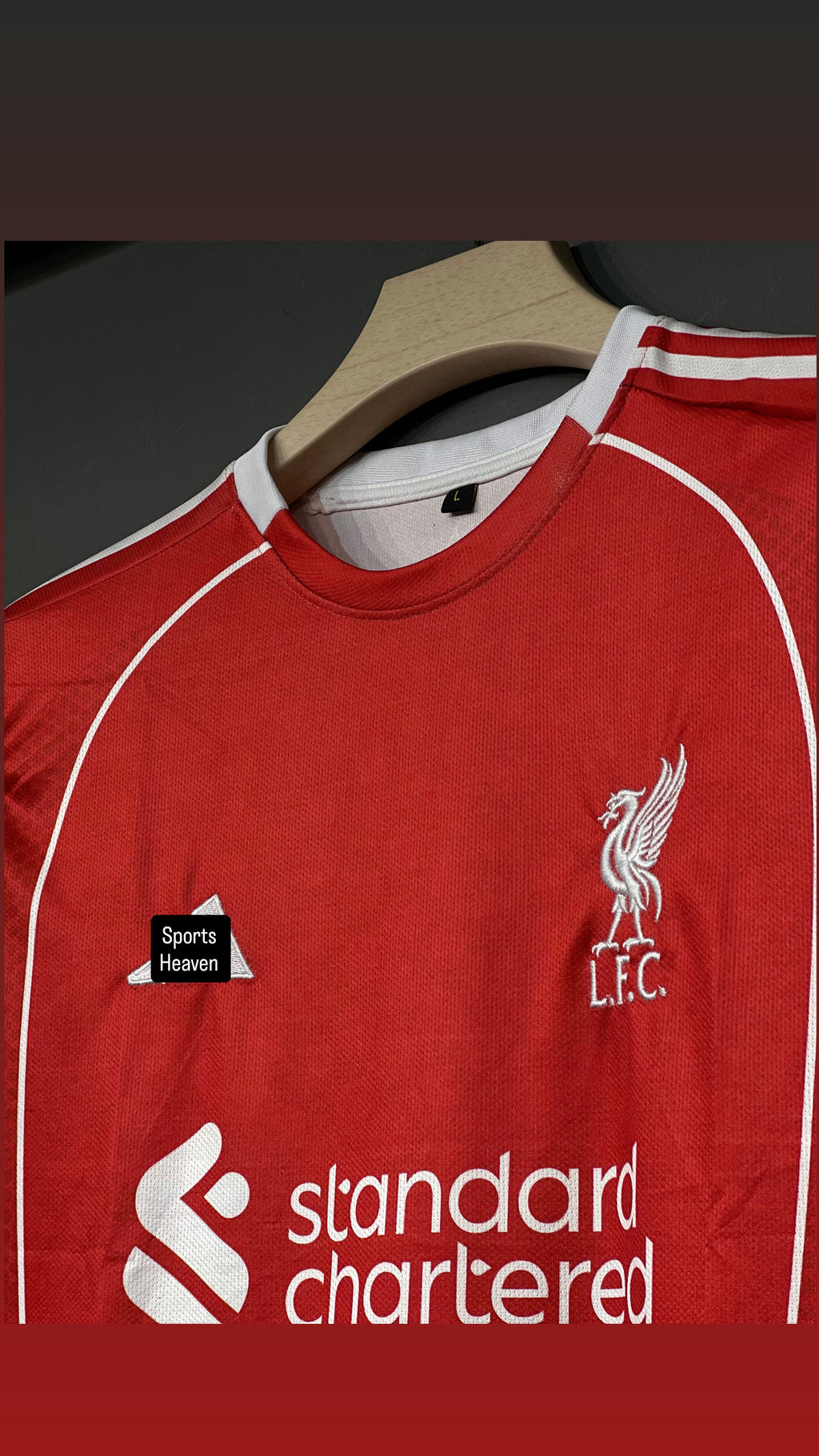 ISAK LIVERPOOL HOME KIT 25/26 EMBROIDERY