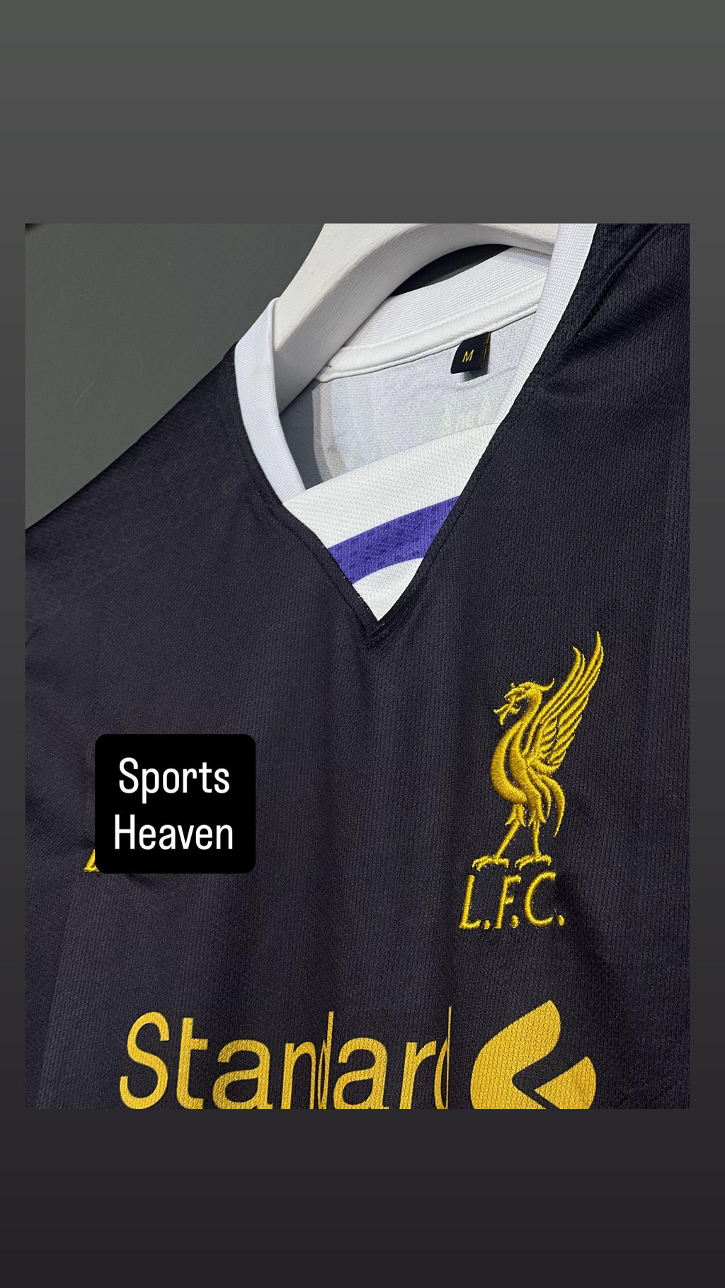 COUTINHO LIVERPOOL THIRD KIT ROUND NECK EMBROIDERY
