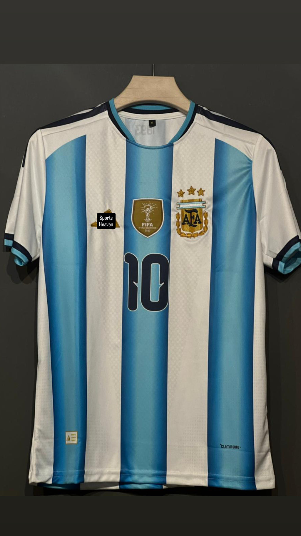 MESSI ARGENTINA 2026 WORLD CUP HOME KIT EMBROIDERY