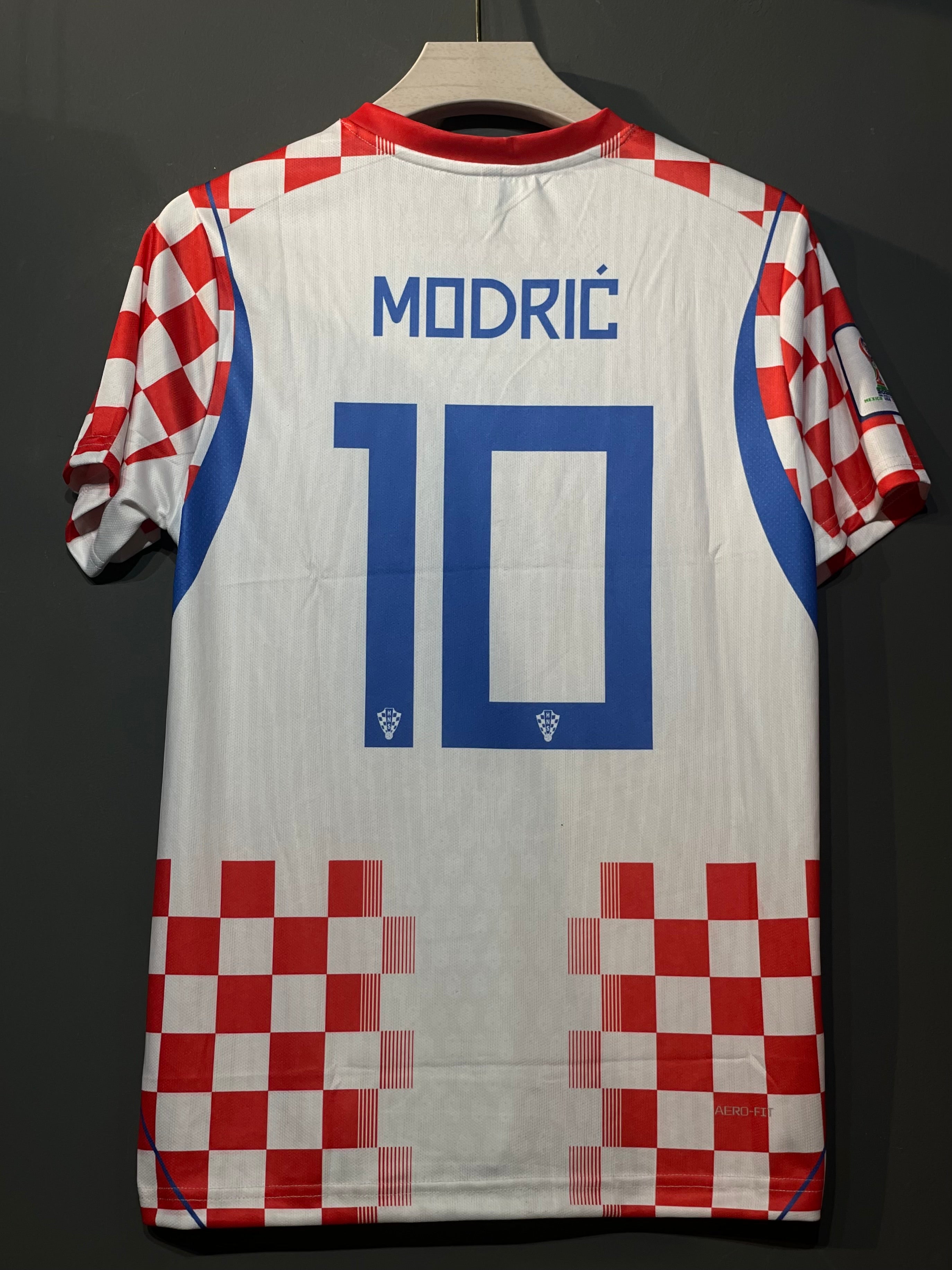 MODRIC CROATIA 2026 WORLD CUP HOME KIT EMBROIDERY