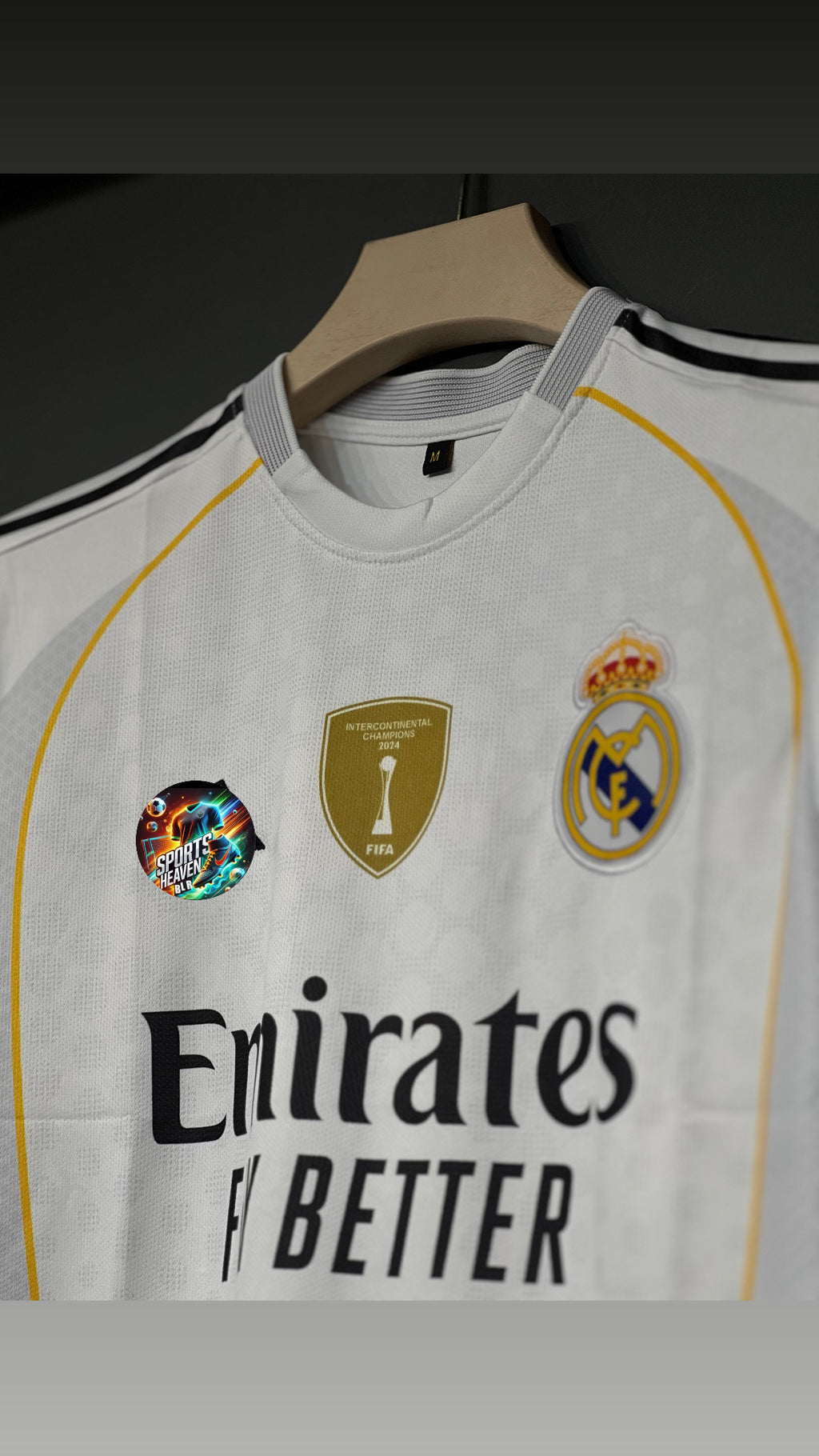 VALVERDE REAL MADRID 24/26 HOME KIT EMBROIDERY