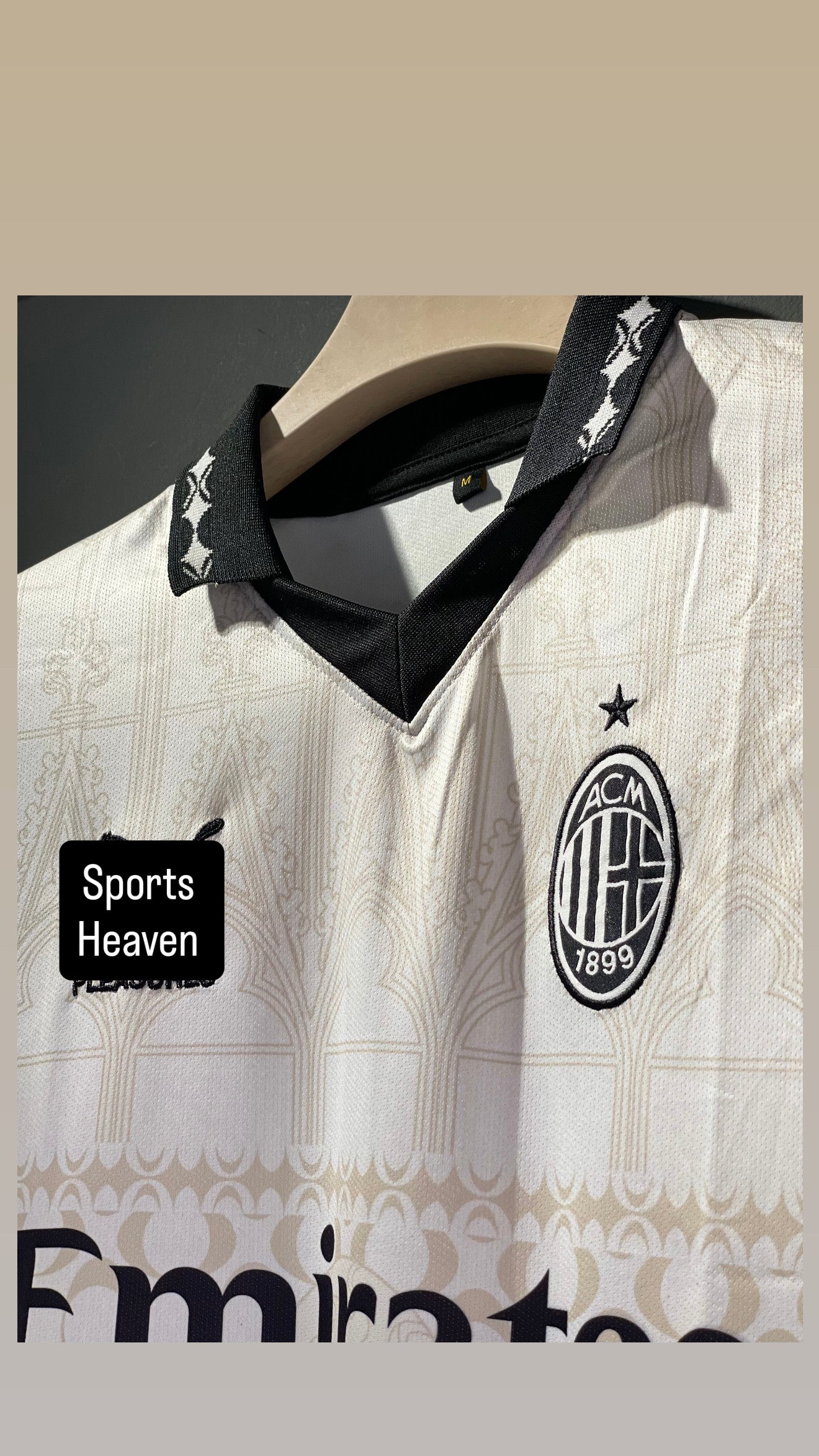 MALDINI AC MILAN 23/24 4th SPECIAL KIT POLO EMBROIDERY