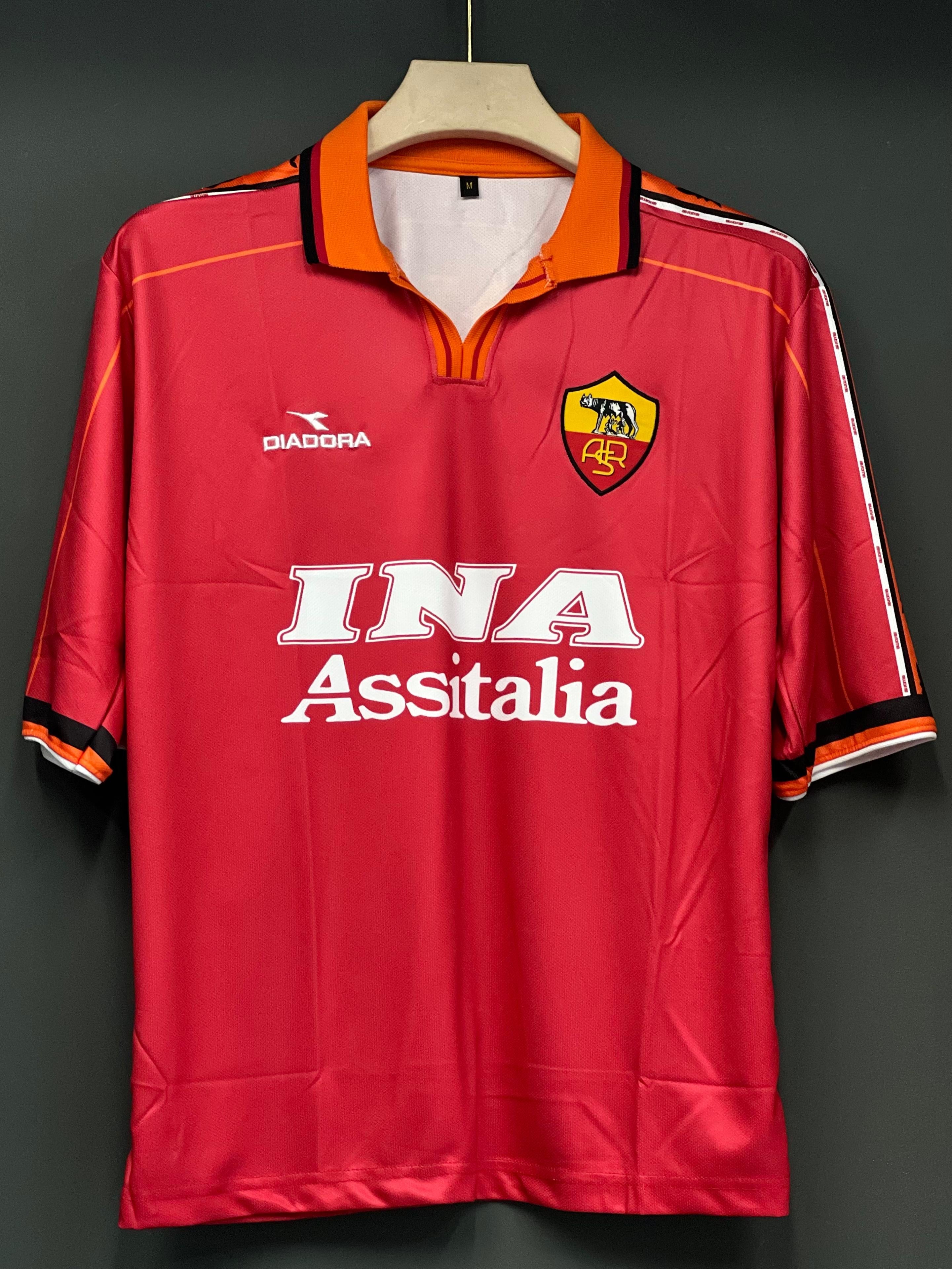 TOTTI AS ROMA POLO FIVE SLEEV EMBROIDERY