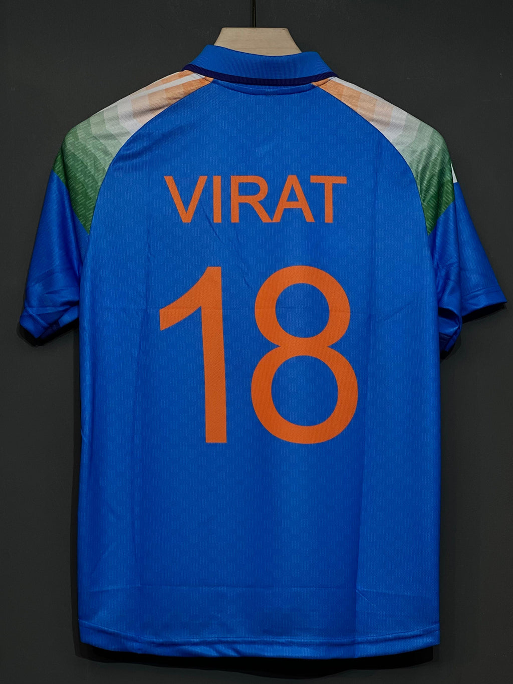 VIRAT INDIA ODI HOME KIT POLO EMBROIDERY