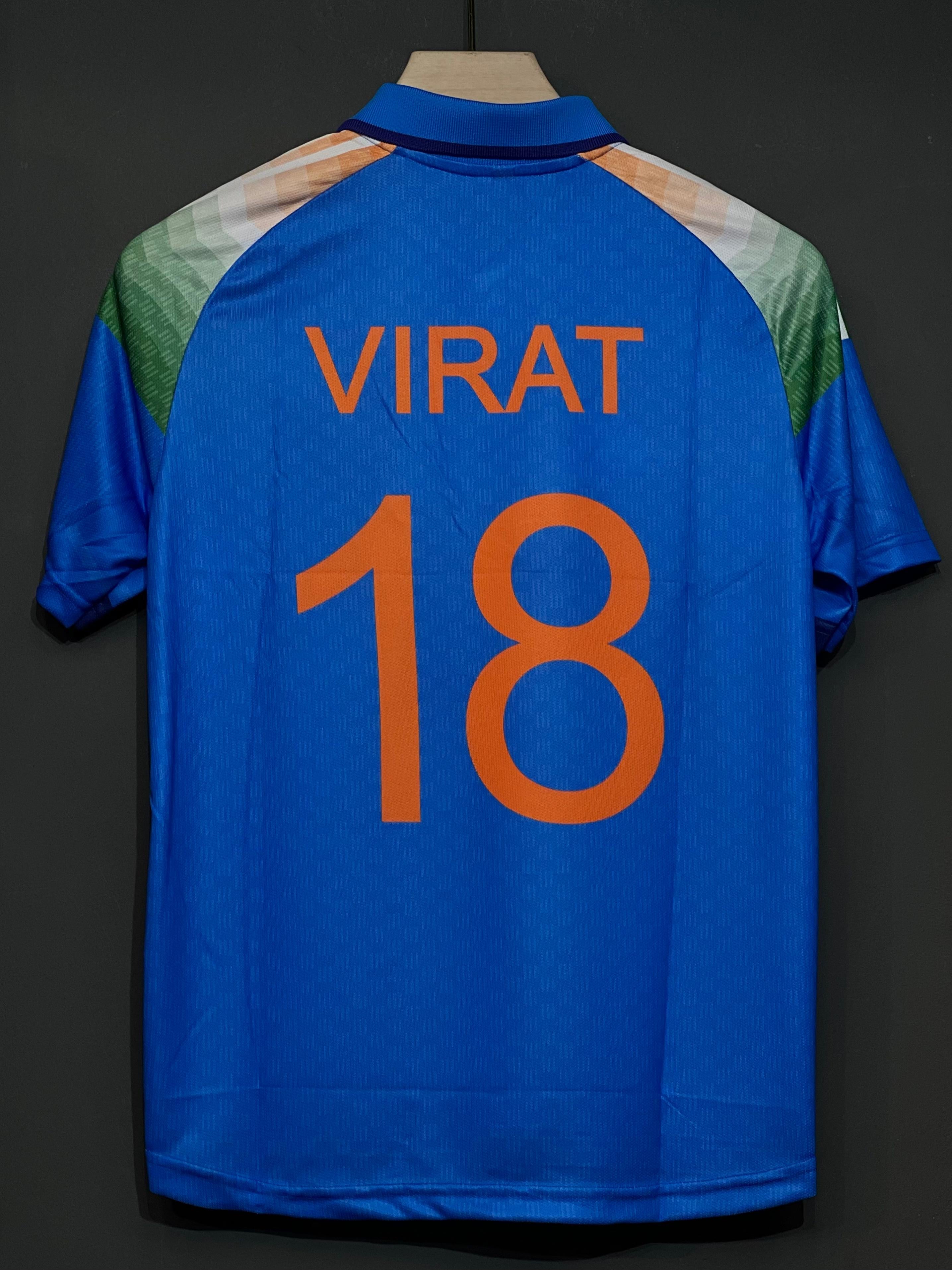 VIRAT INDIA ODI HOME KIT POLO EMBROIDERY