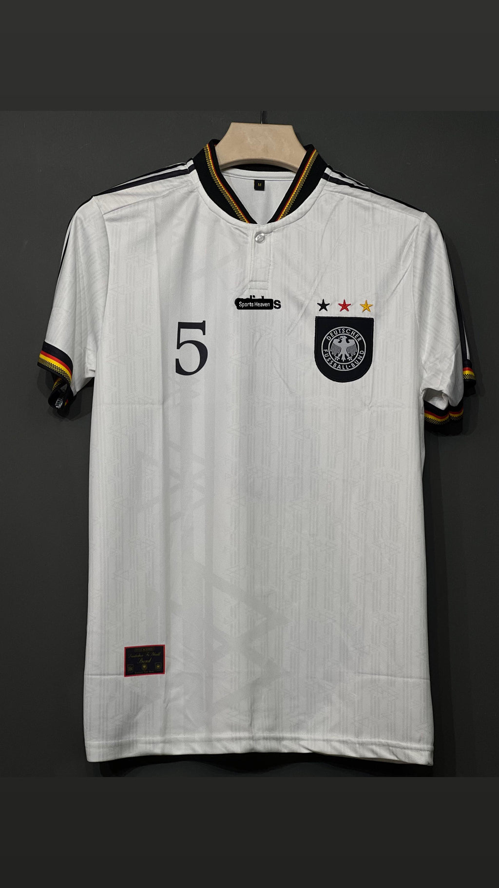 BECKANBAUR GERMANY AWAY KIT EMBROIDERY