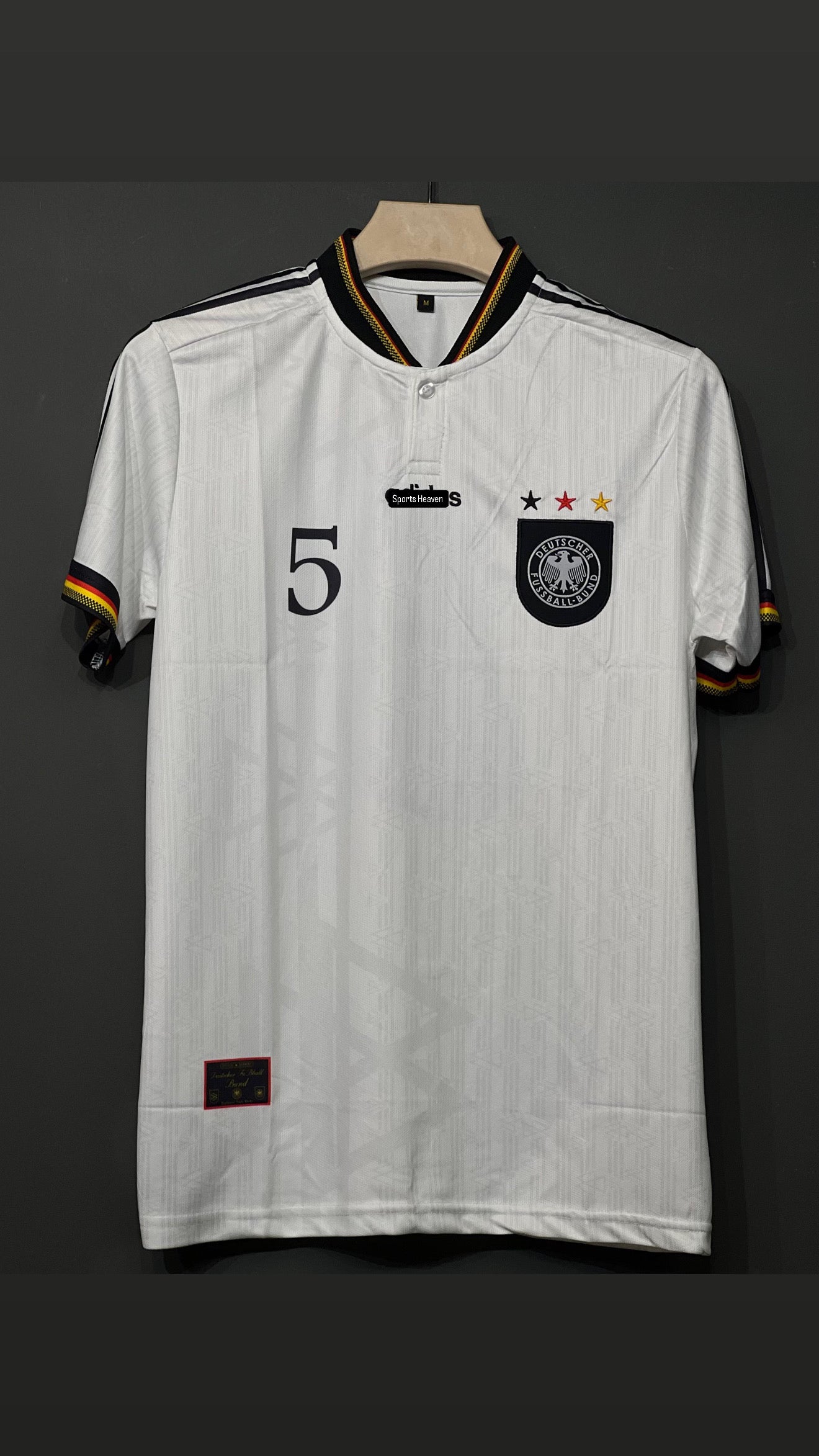 BECKANBAUR GERMANY AWAY KIT EMBROIDERY