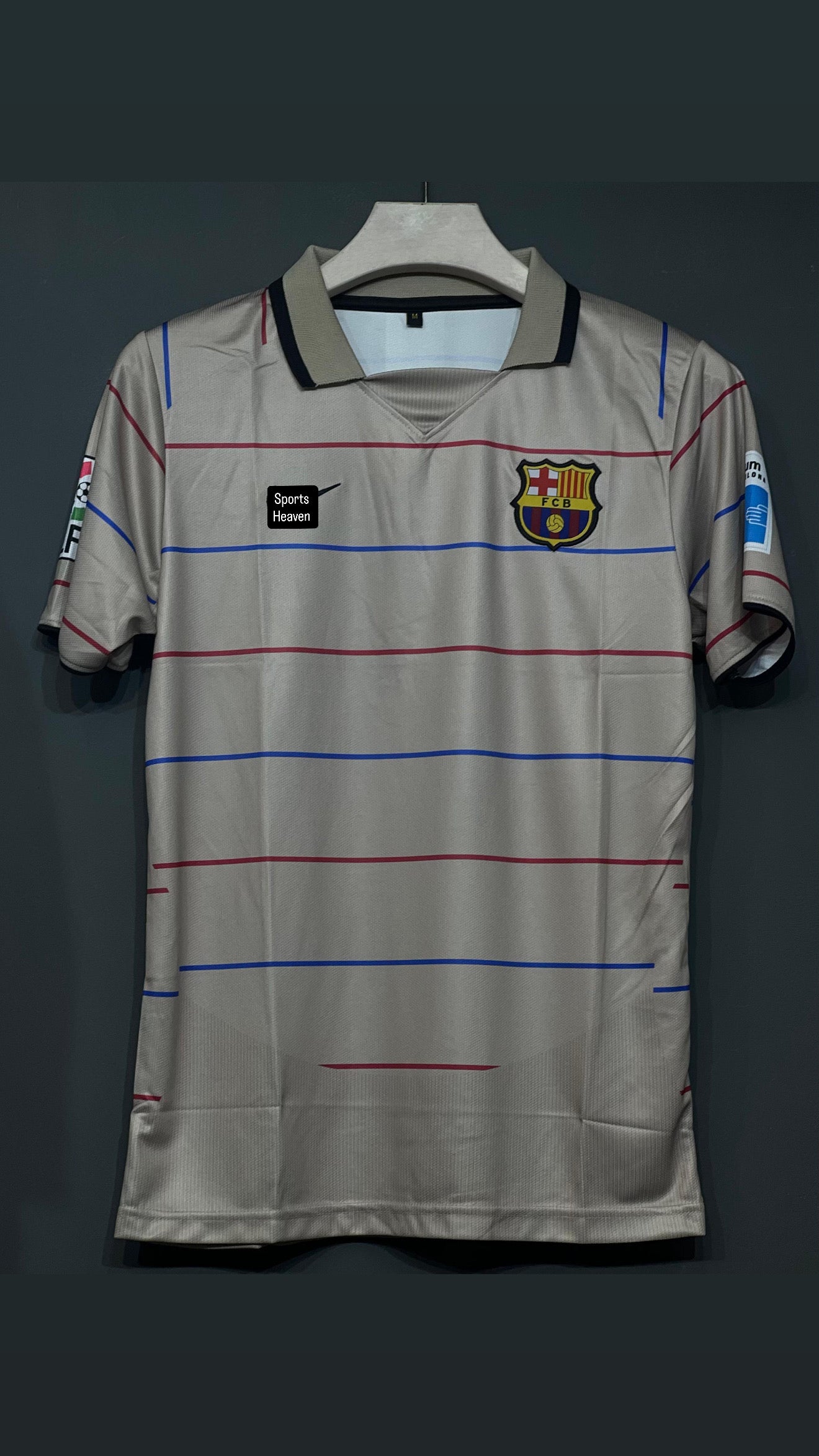 RONALDINHO BARCELONA AWAY KIT POLO EMBROIDERY