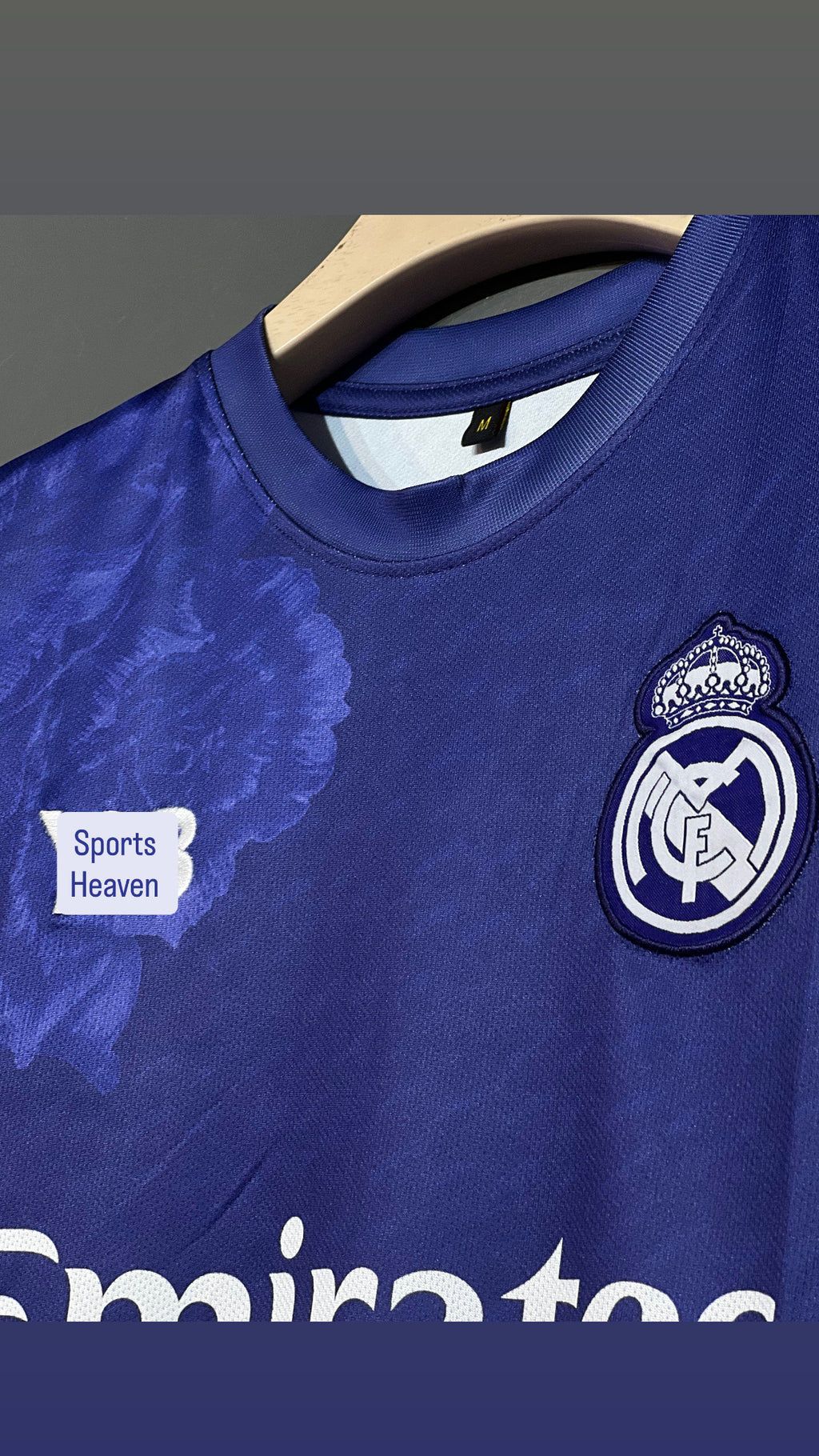 BELLINGHAM REAL MADRID 23/24 FOURTH KIT EMBROIDERY