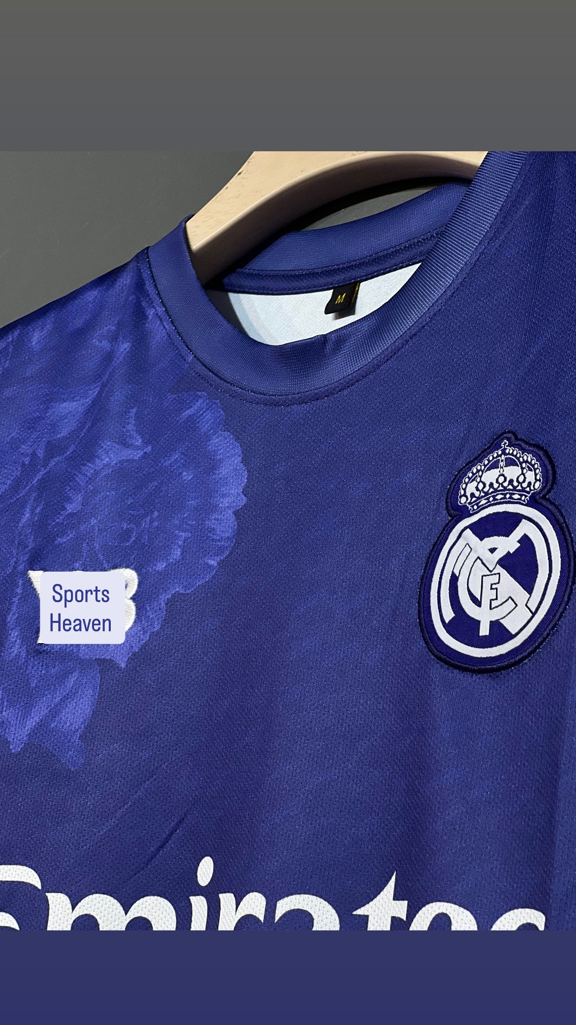 BELLINGHAM REAL MADRID 23/24 FOURTH KIT EMBROIDERY