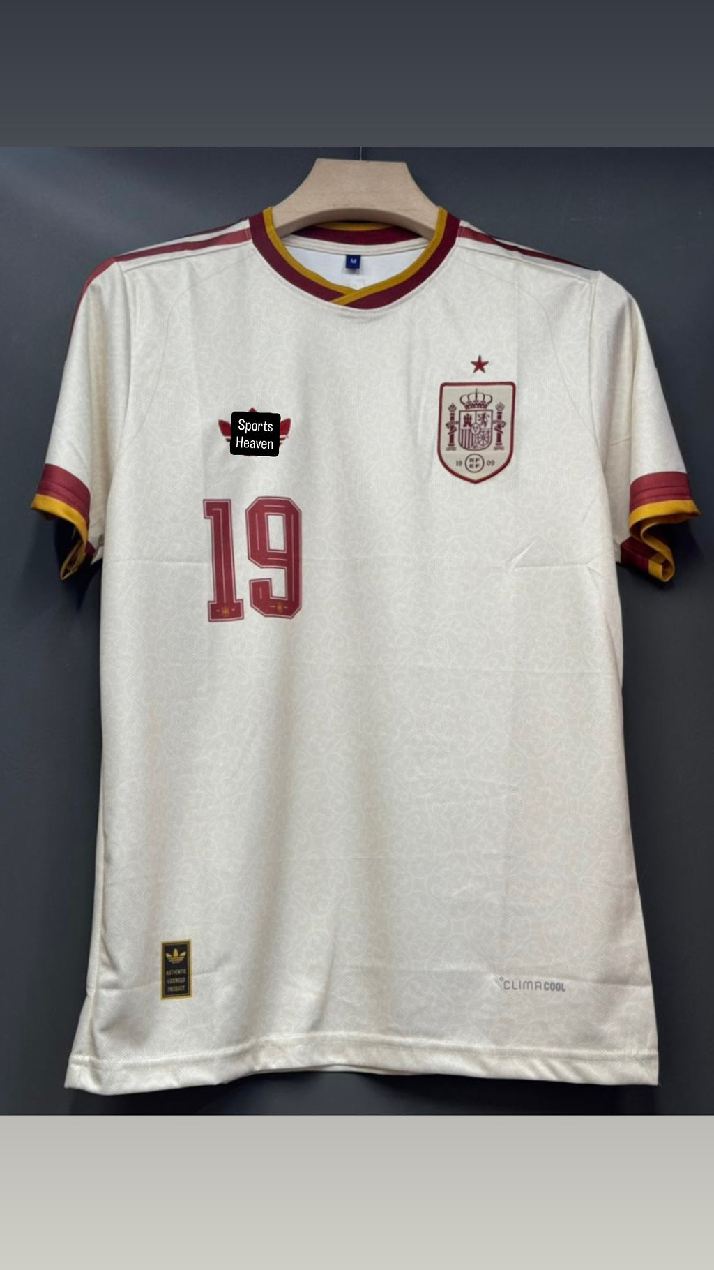 LAMINE YAMAL SPAIN 2026 AWAY KIT HALF SLEEV EMBROIDERY