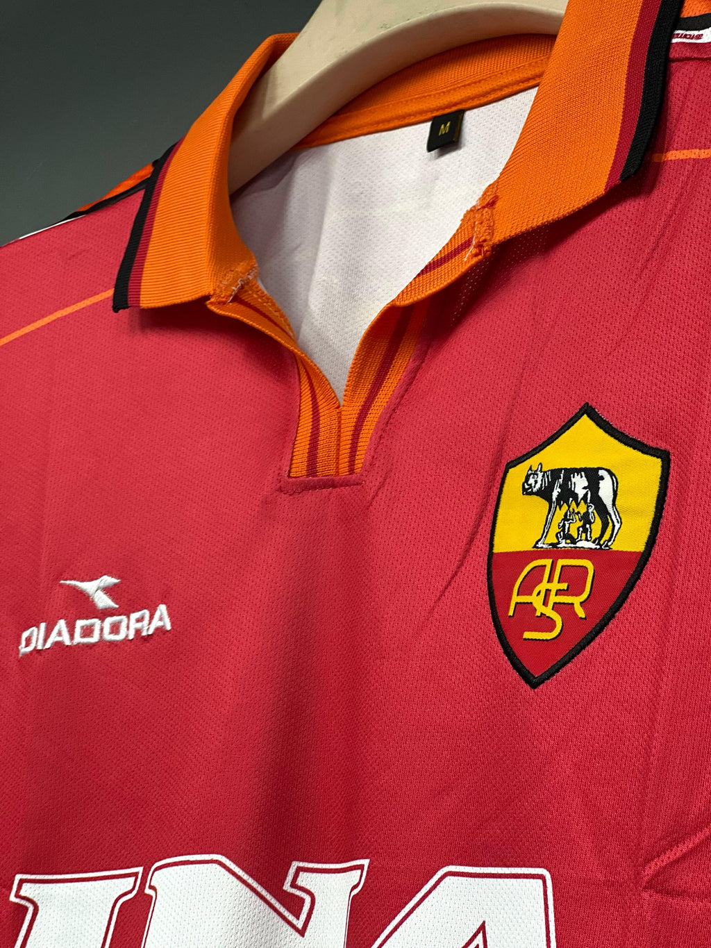 TOTTI AS ROMA POLO FIVE SLEEV EMBROIDERY