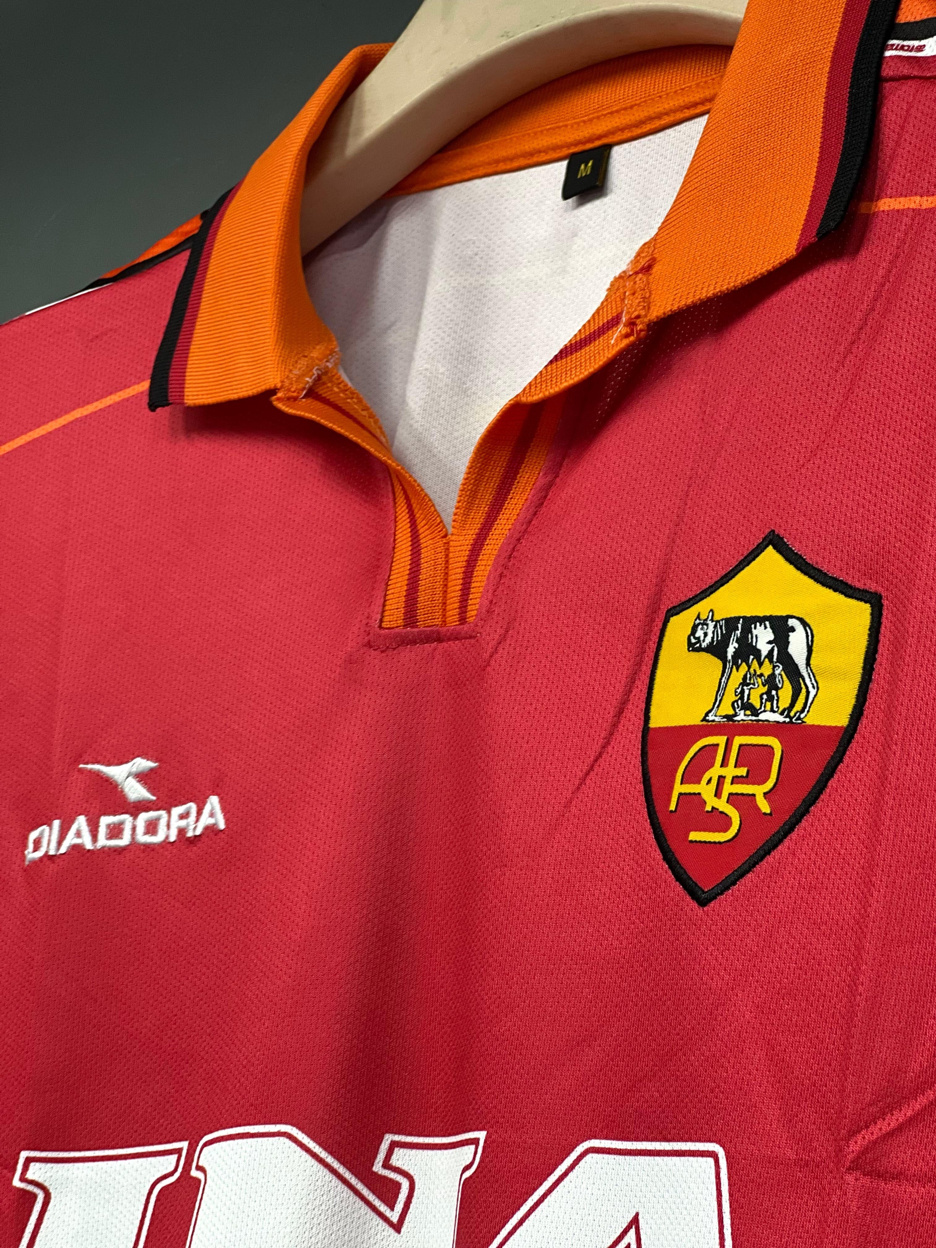 TOTTI AS ROMA POLO FIVE SLEEV EMBROIDERY