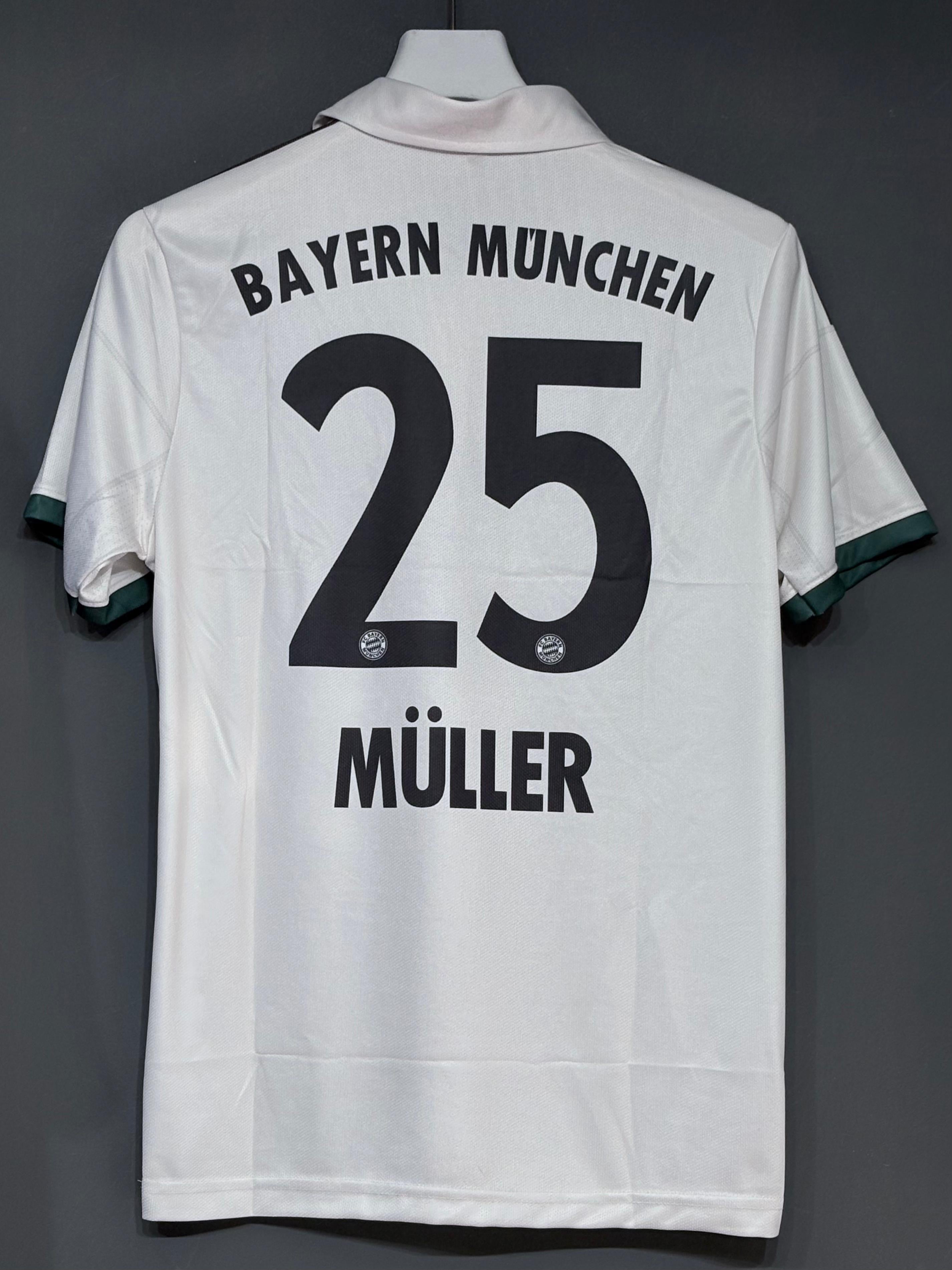 MULLE BAYERN 2013/14 AWAY KIT POLO EMBROIDERY