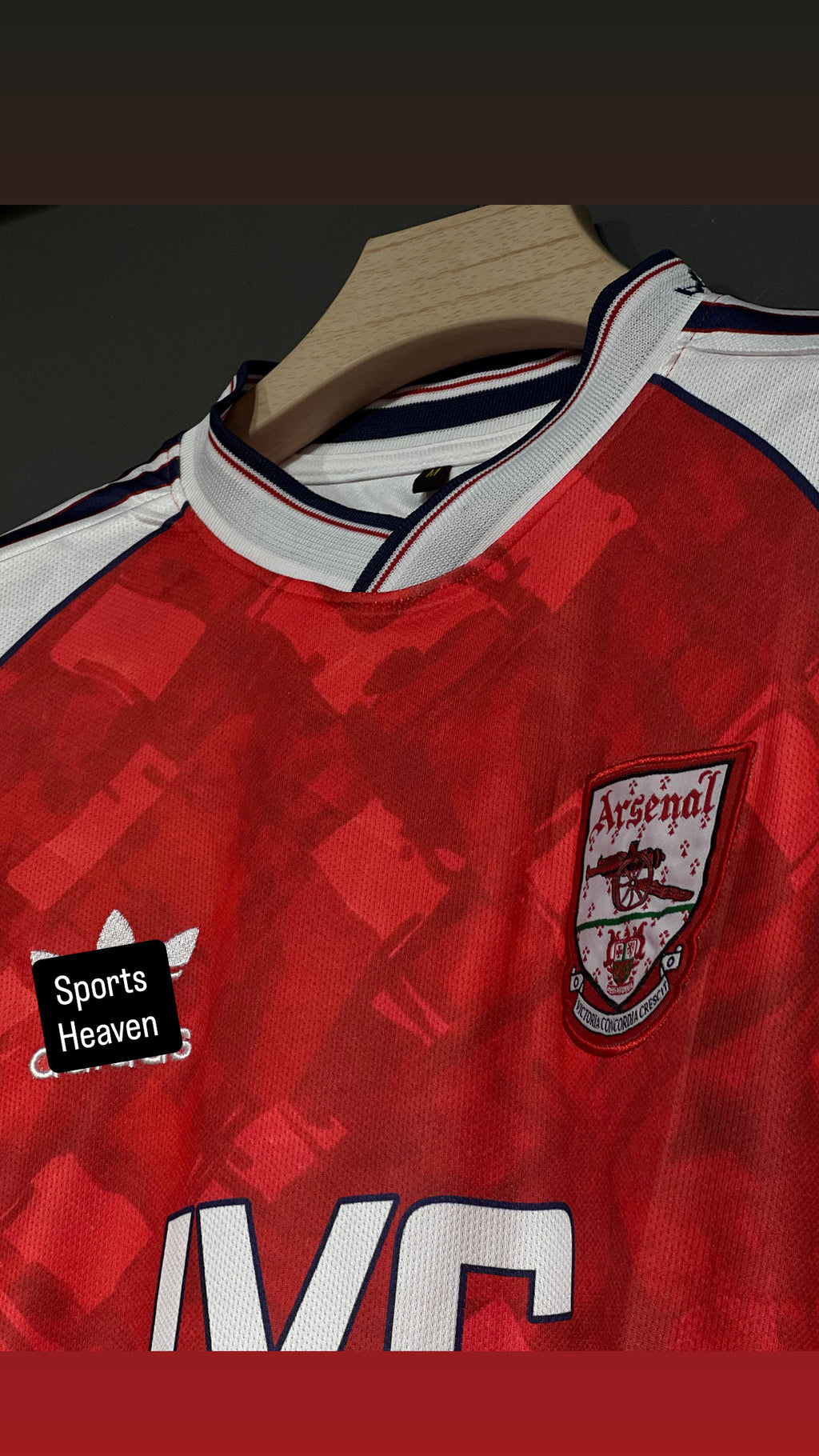 ADAMS ARSENAL HOME KIT FIVE SLEEV EMBROIDERY