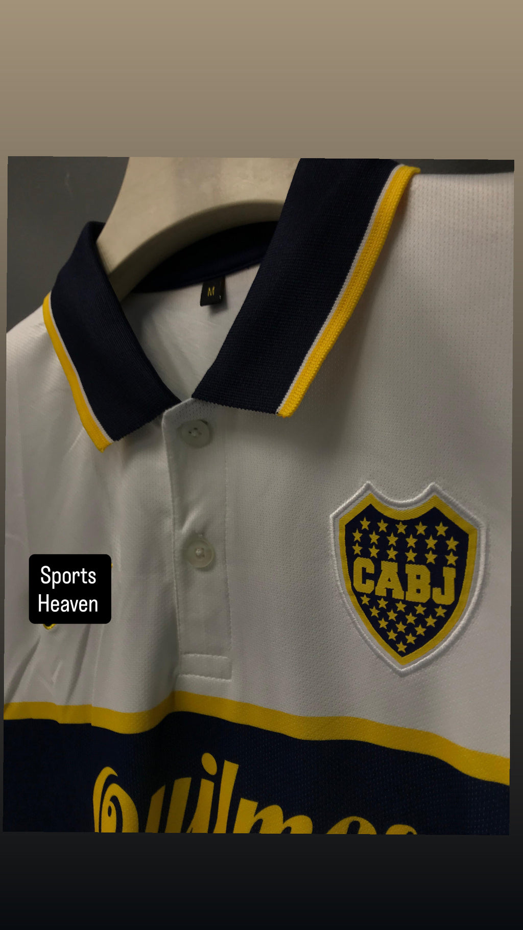 MARADONA BOCCA JUNIOR POLO EMBROIDERY