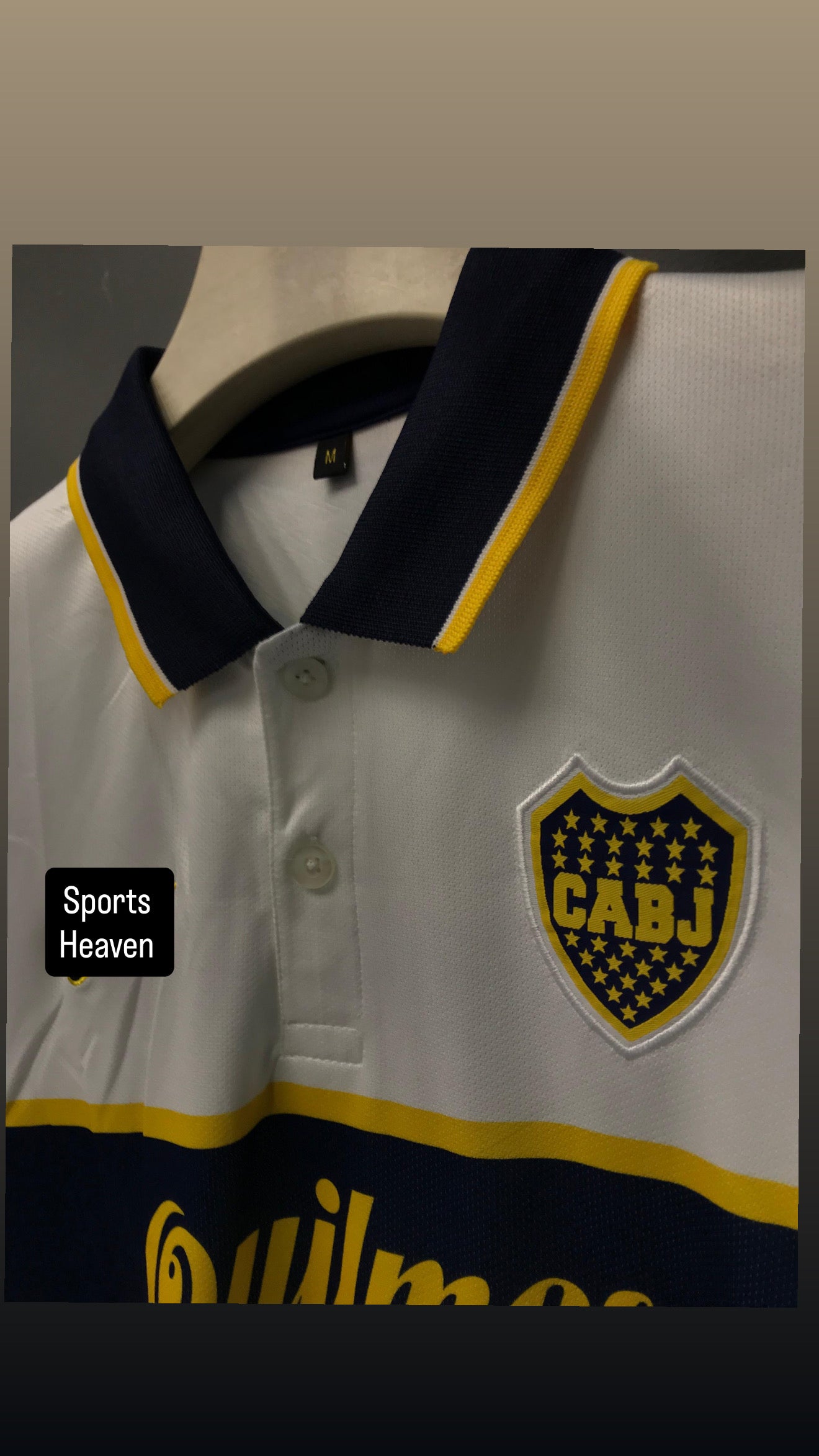 MARADONA BOCCA JUNIOR POLO EMBROIDERY