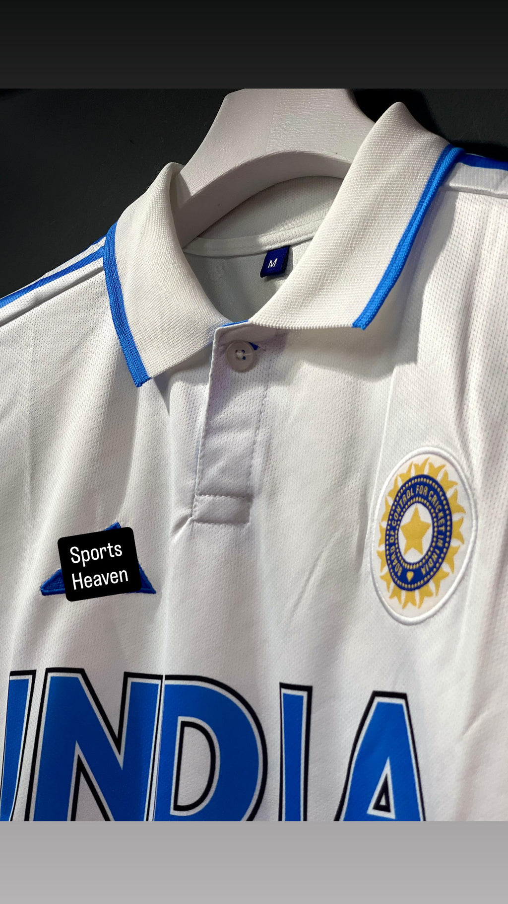VIRAT INDIAN TEST CRICKET POLO EMBROIDERY