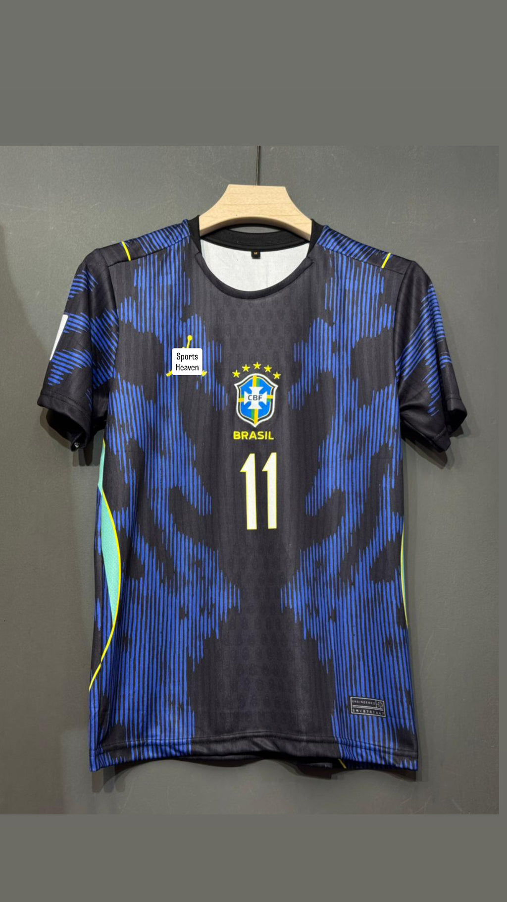 RAPHINA BRAZIL 2026 AWAY KIT HALF SLEEV EMBROIDERY