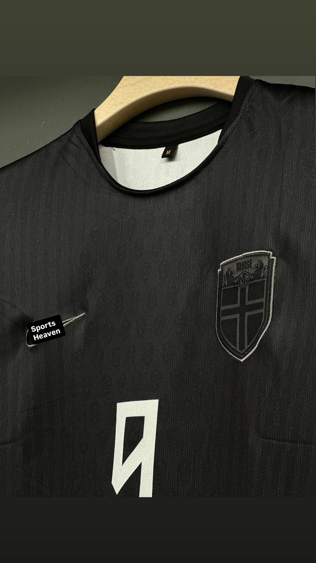 HALAND NORWAY WORLD CUP 2026 AWAY KIT EMBROIDERY