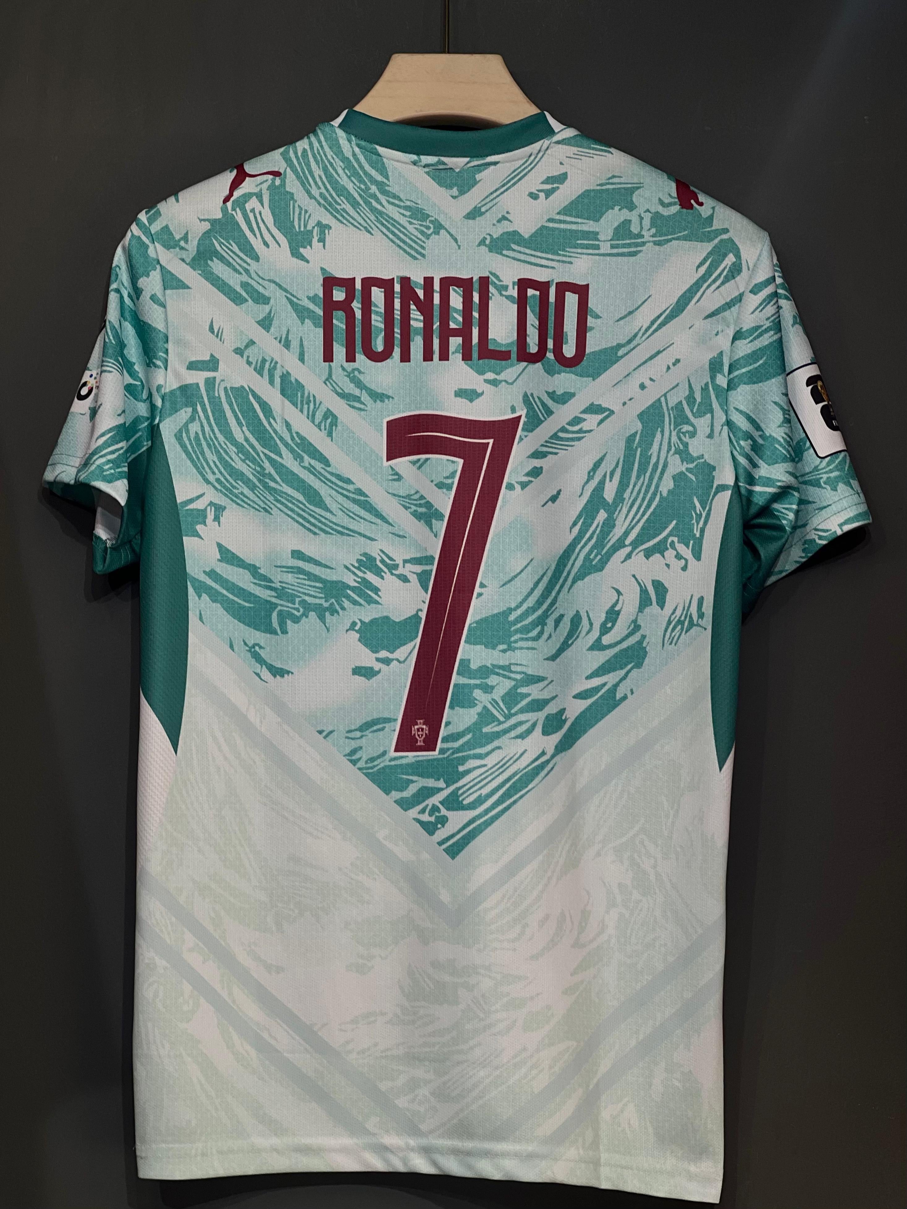 RONALDO PORTUGAL 2026 WORLD CUP AWAY KIT EMBROIDERY